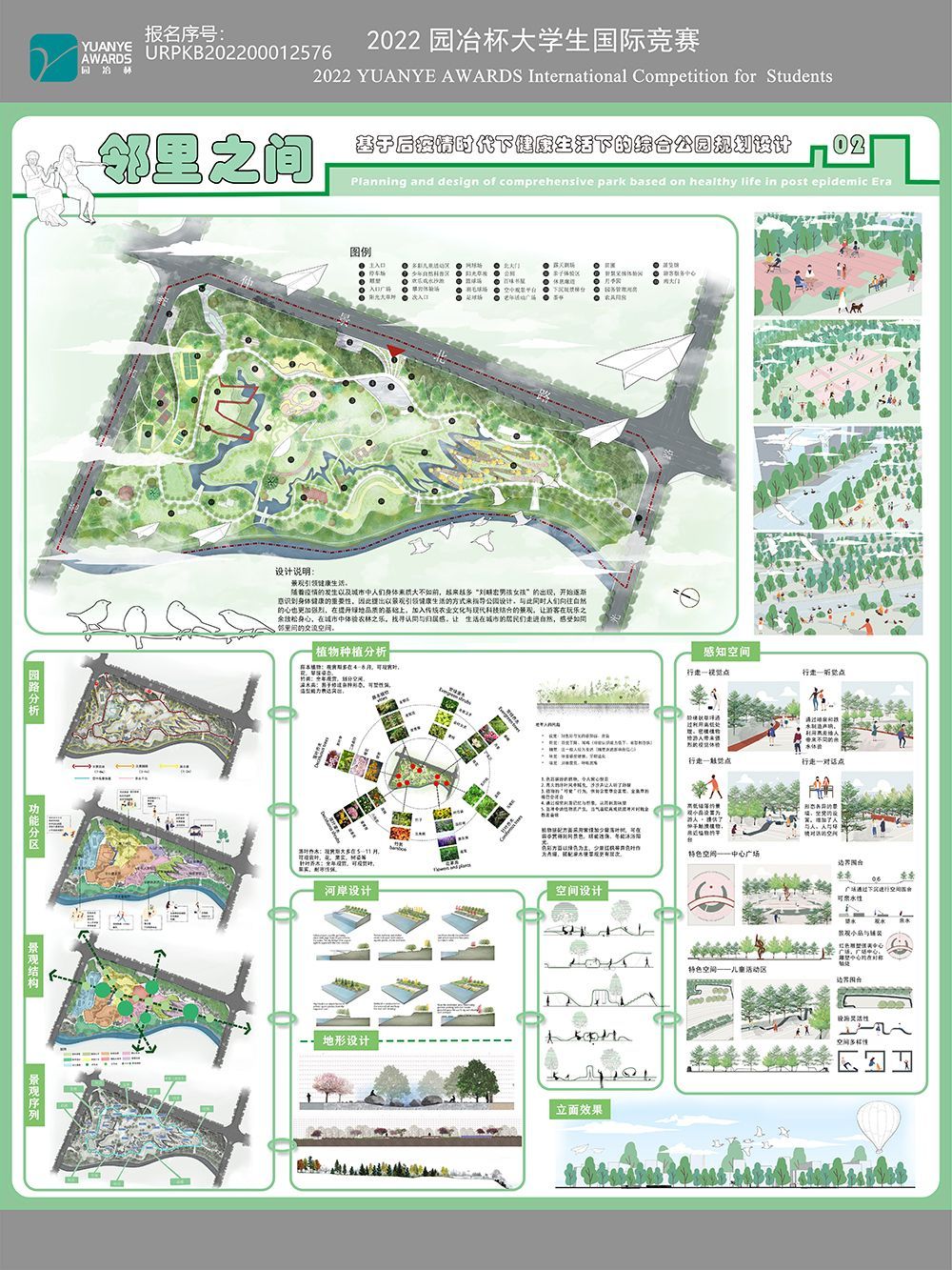 邻里之间——基于后疫情时代下健康生活下的综合公园规划设计