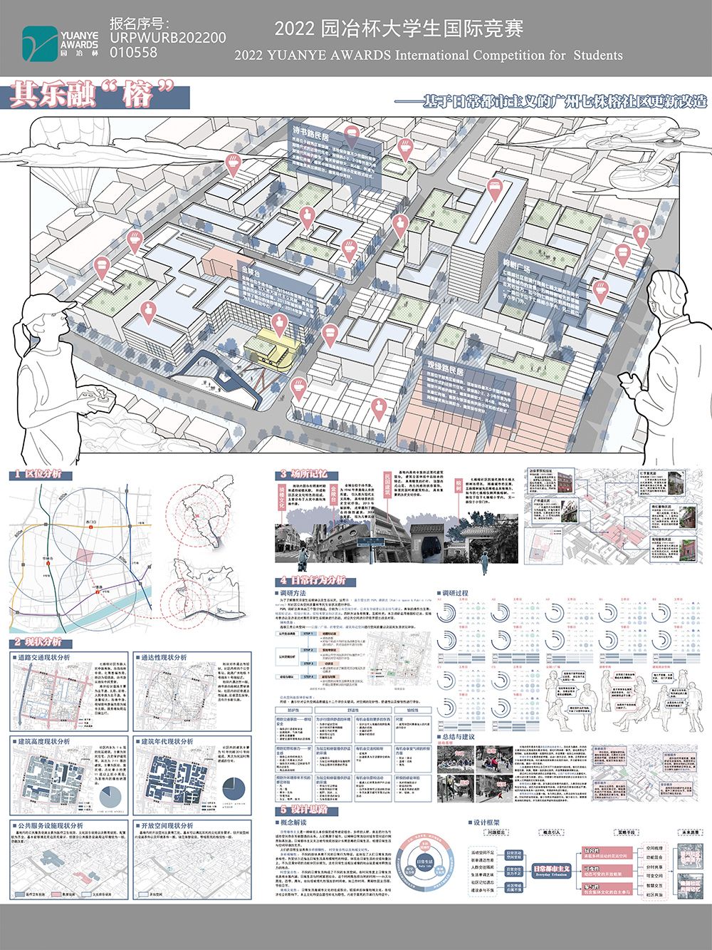 基于日常都市主义的广州七株榕社区更新改造