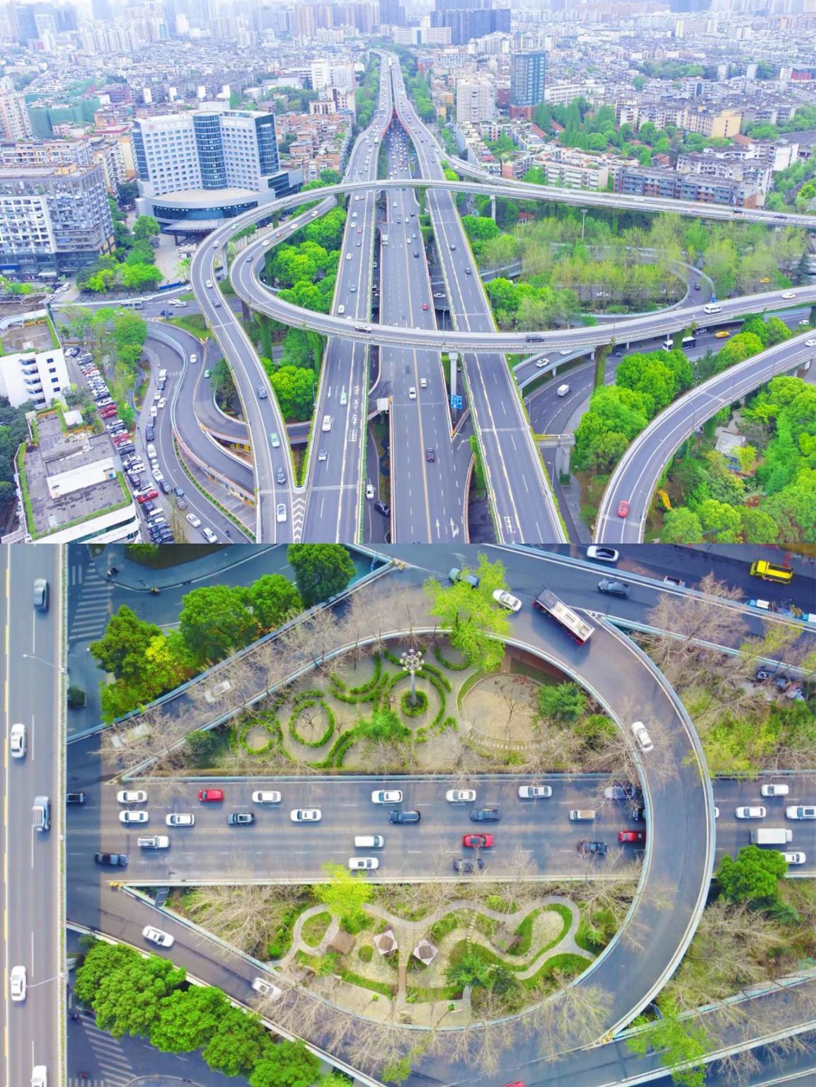成都市公园城市绿化事业发展中心2021年大运会氛围营造-二环永丰立交桥桥区公园城市