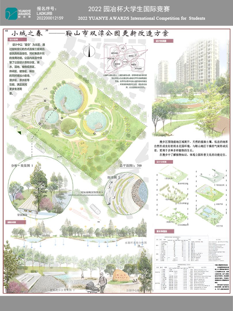 小城之春——鞍山市双潭公园更新改造方案