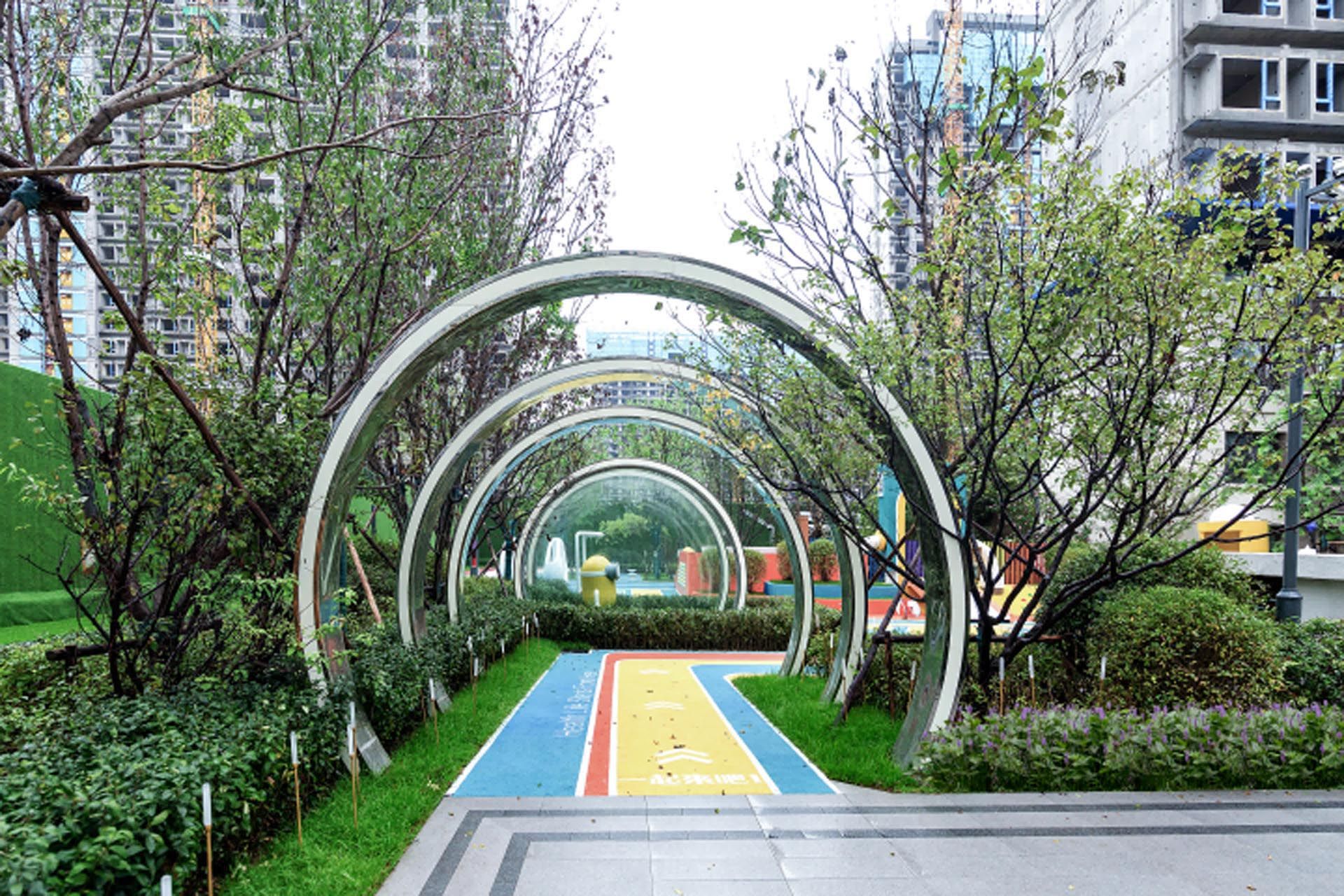 长春国际影都14# 地块展示区景观