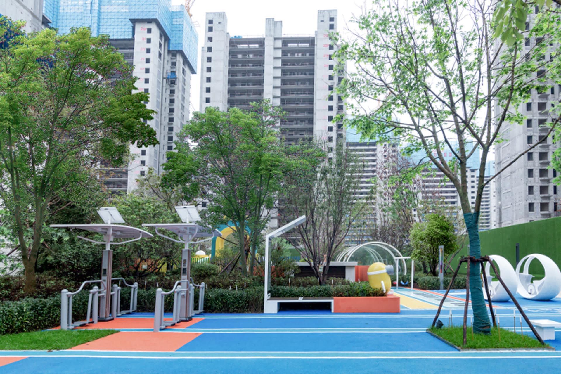 长春国际影都14# 地块展示区景观