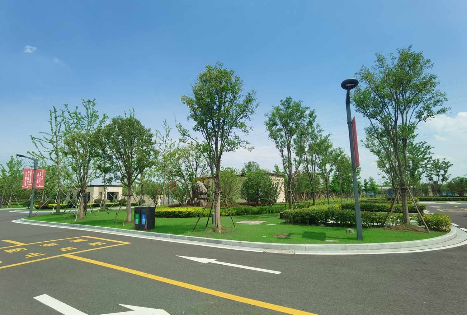 320517218201地块商业服务业设施用房项目绿化景观工程