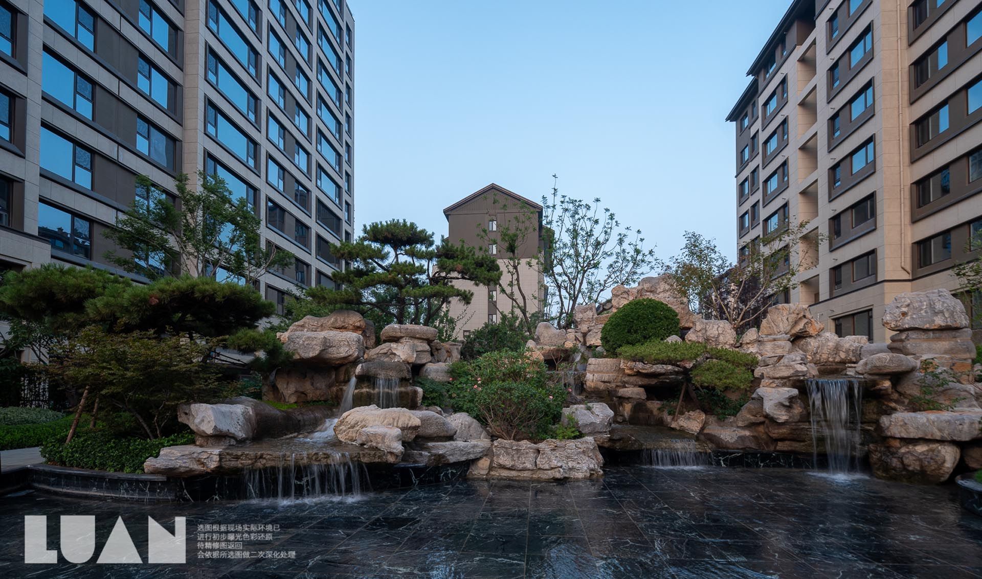 济南神武项目B6地块大区园林景观工程