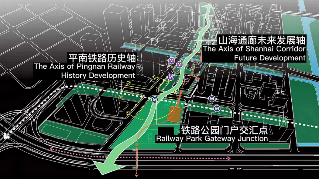 前海铁路公园 - 19单元公共空间一体化城市设计