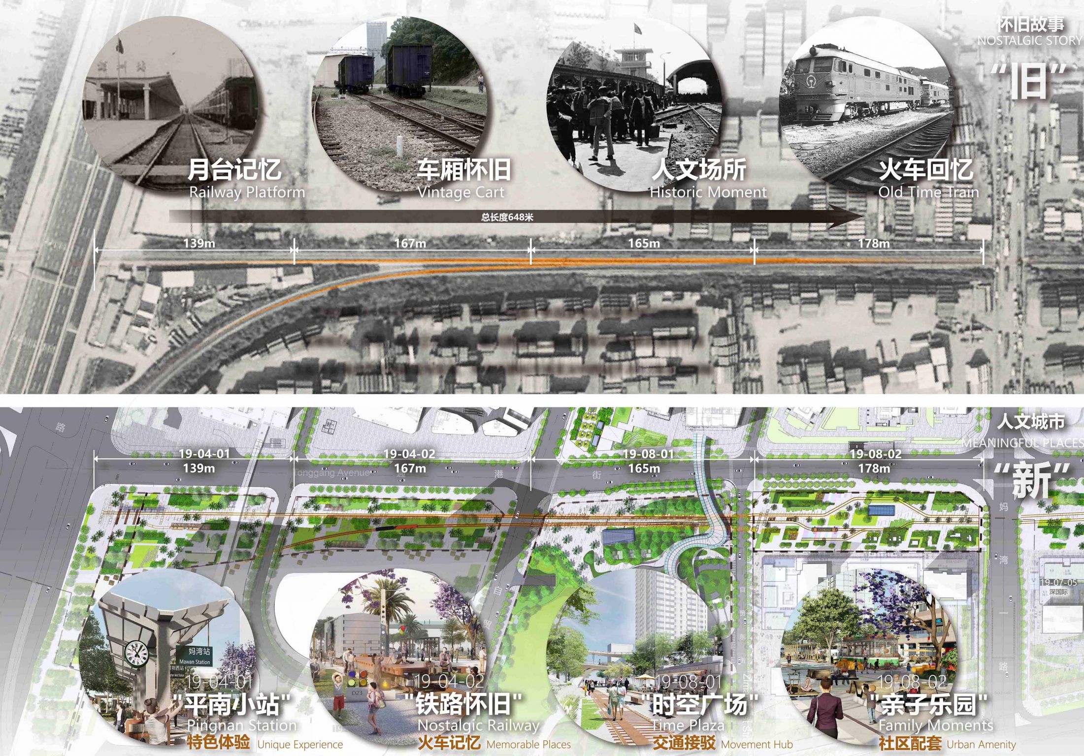前海铁路公园 - 19单元公共空间一体化城市设计