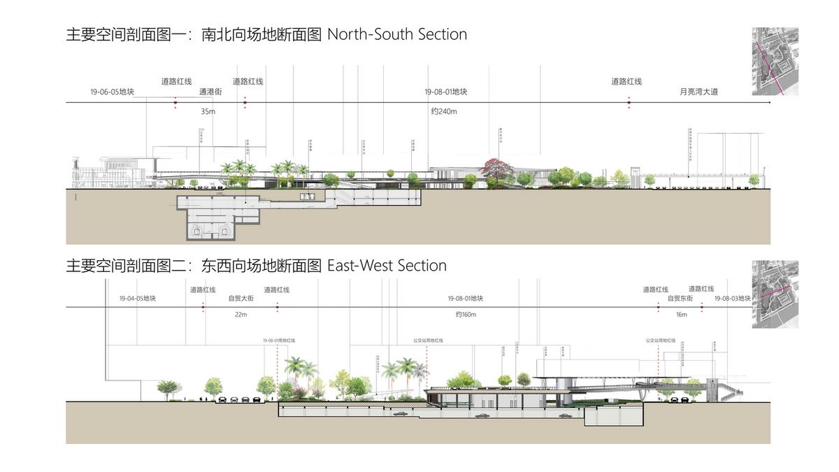 前海铁路公园 - 19单元公共空间一体化城市设计
