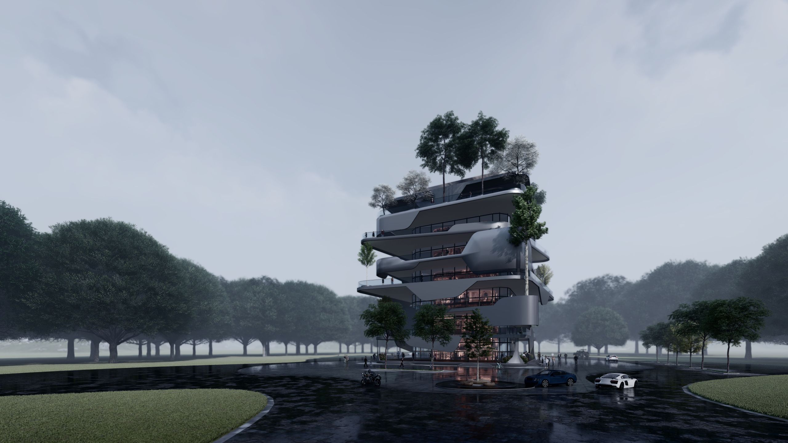 空中院落