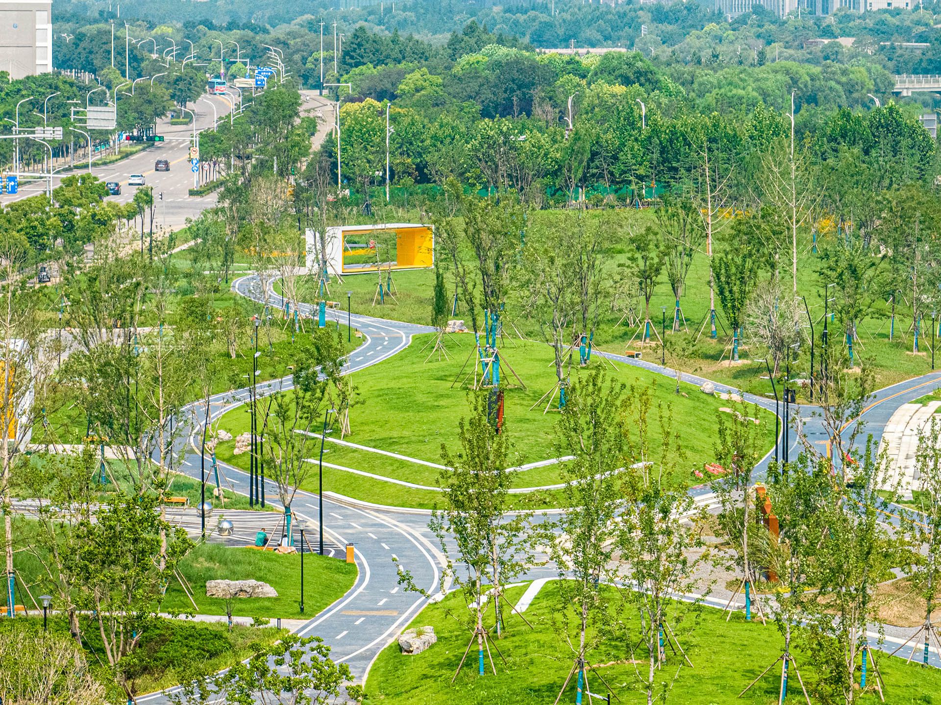 徐州顺堤河公共景观项目 （清风路-金沙路段）城市阅读艺术公园
