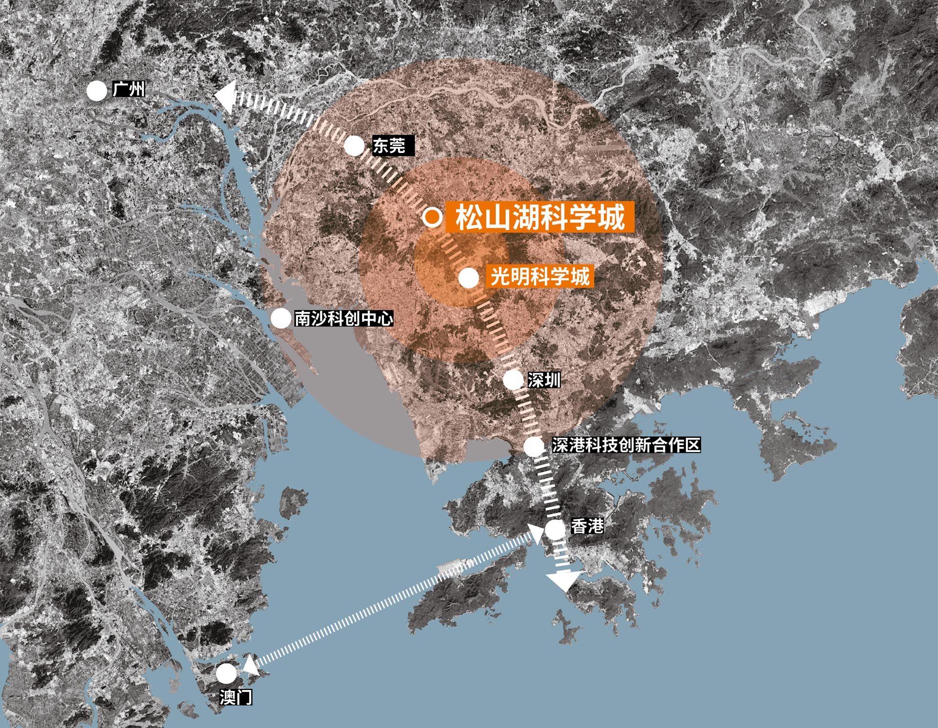 东莞松山湖中心区通湖礼廊一期