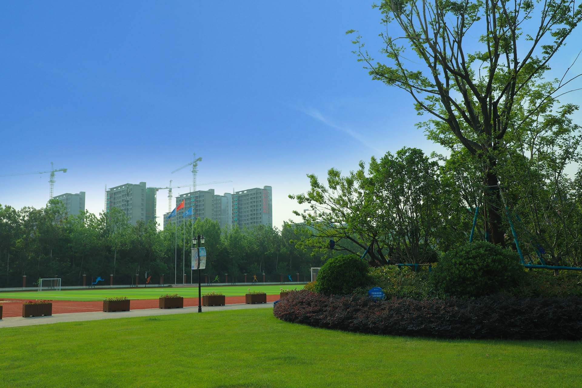 合肥新华北城外国语学校景观工程