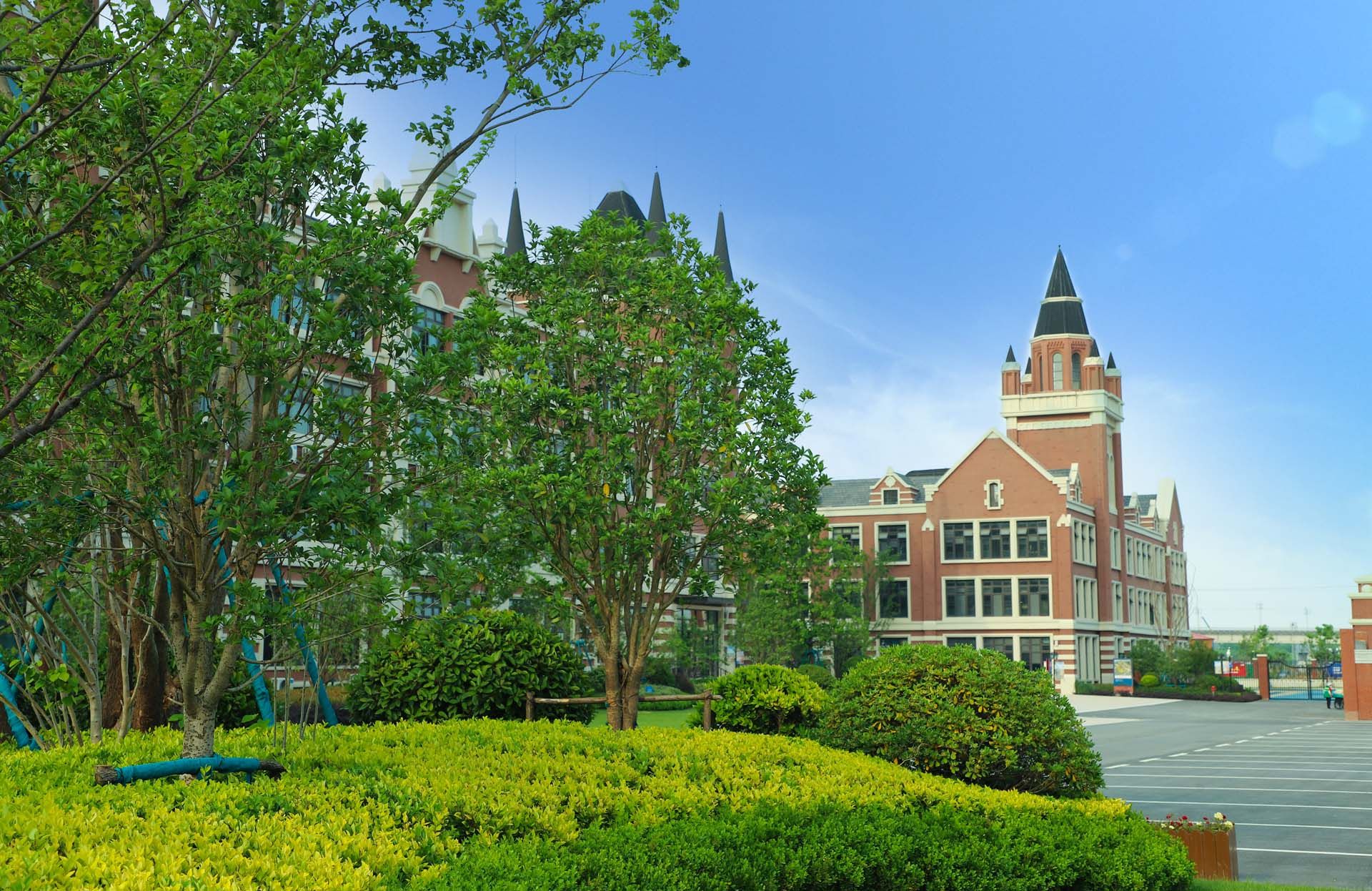 合肥新华北城外国语学校景观工程