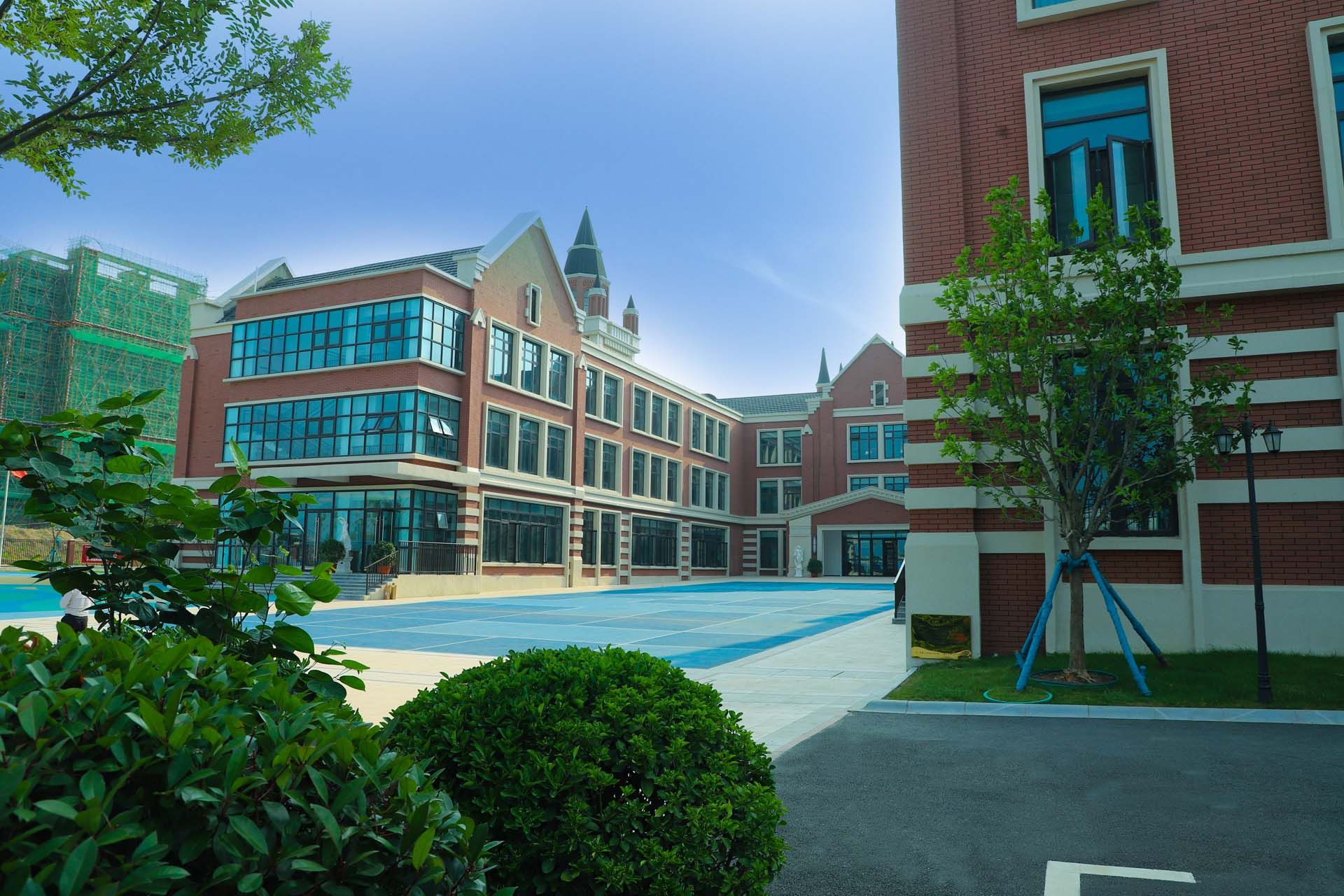 合肥新华北城外国语学校景观工程