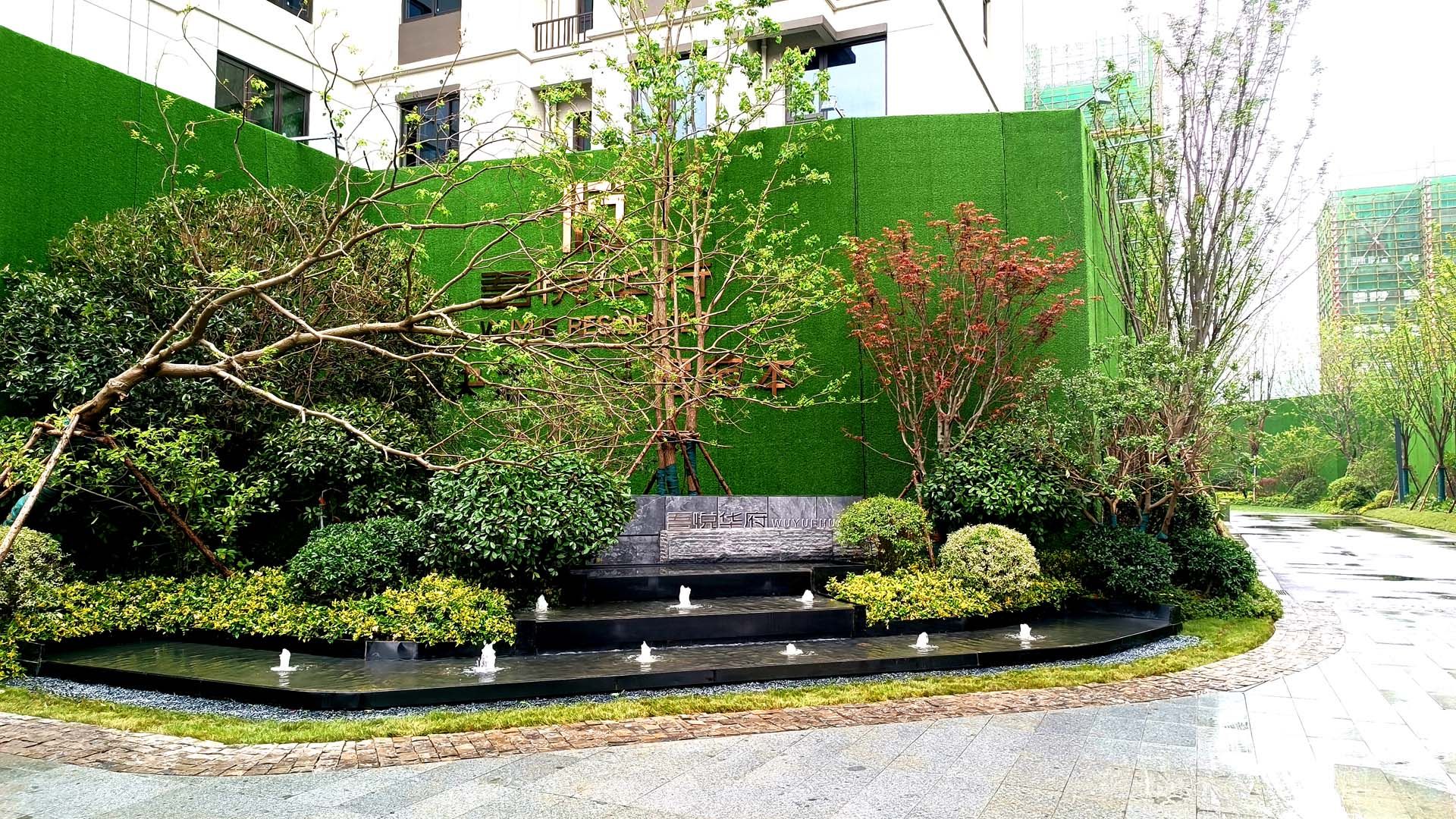 仙桃南城项目示范区景观工程