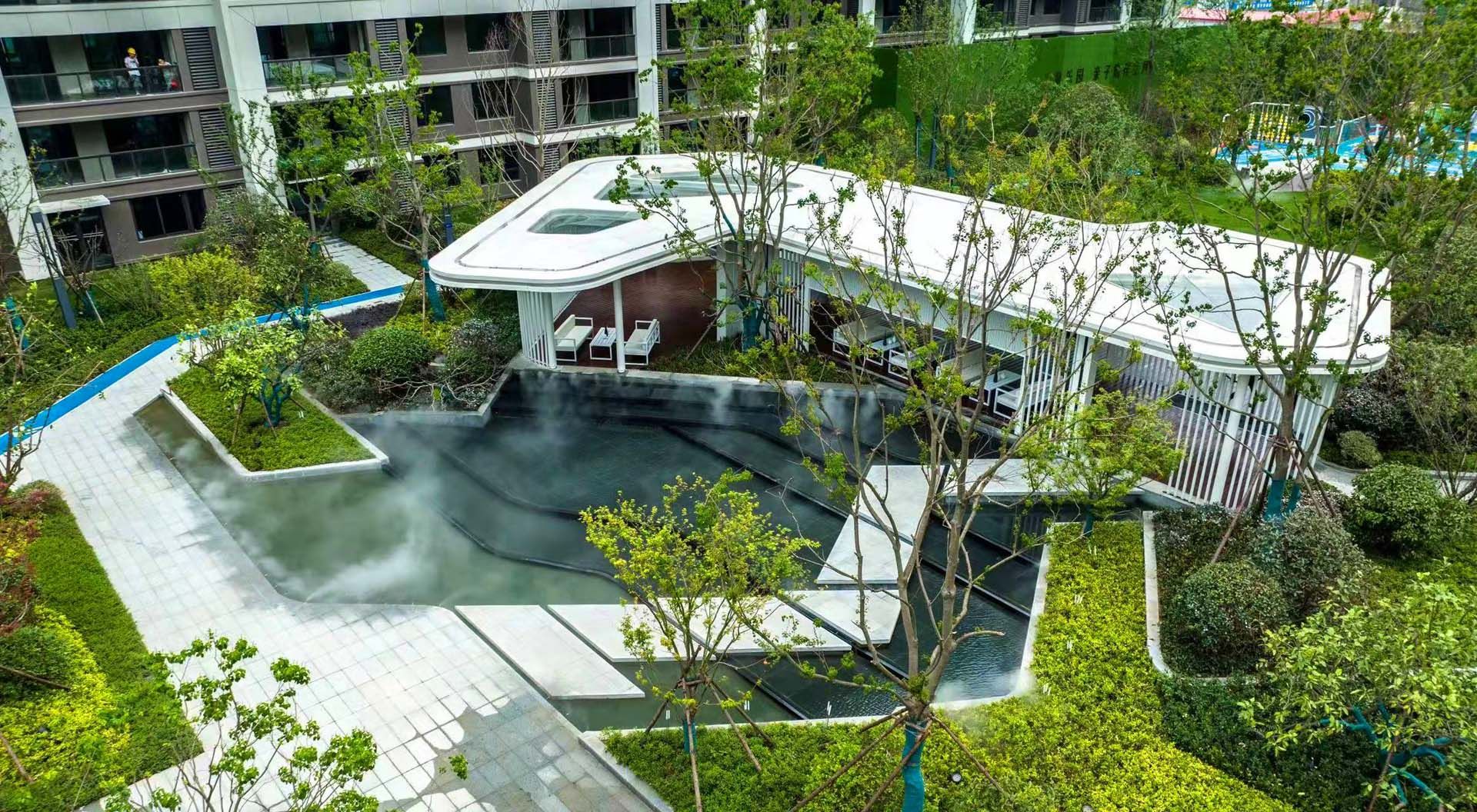 仙桃南城项目示范区景观工程