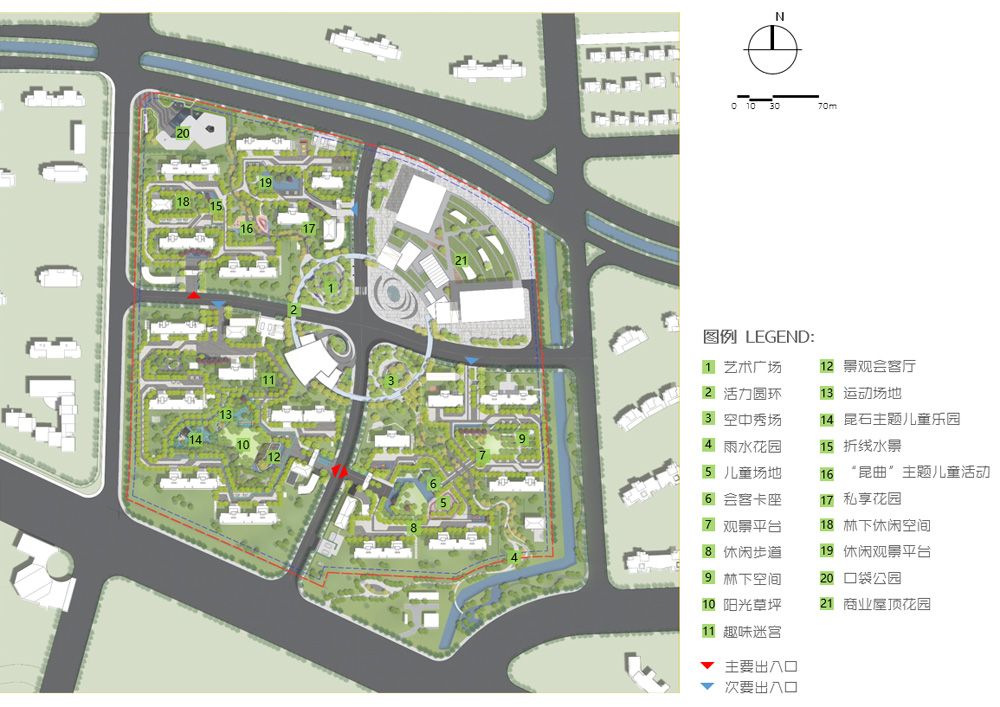 中建·鹿鸣府项目景观方案设计