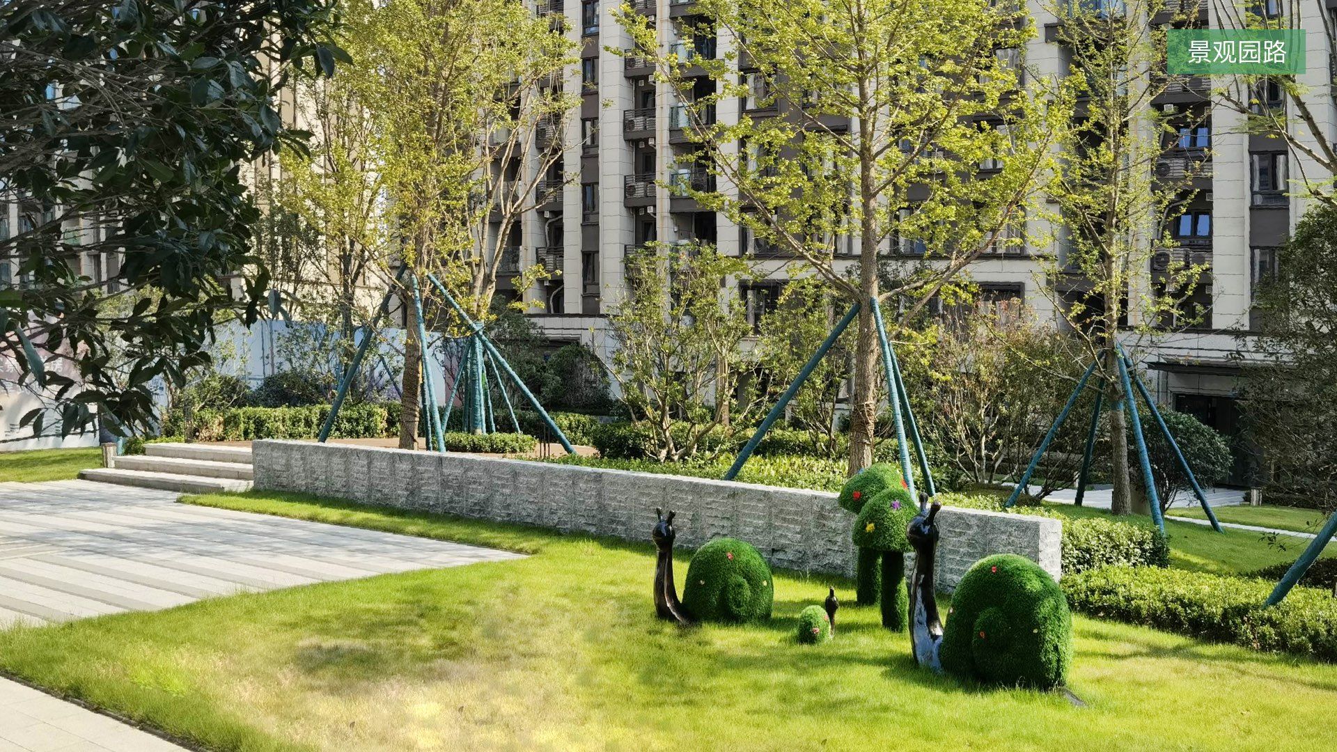 电建地产·成都·洺悦御府项目园林景观工程