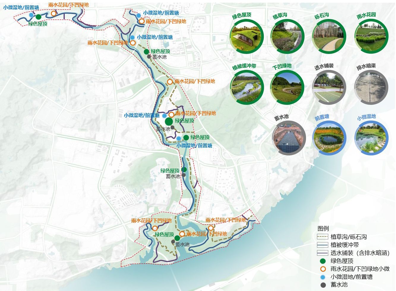 重庆市涪陵高新区涞滩河生态修复规划设计