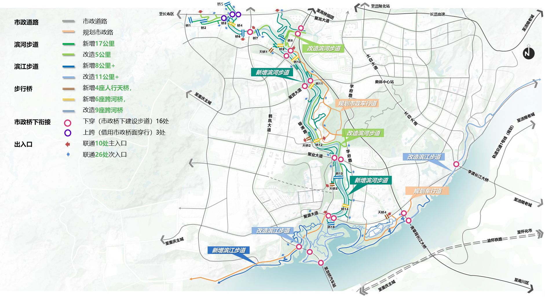 重庆市涪陵高新区涞滩河生态修复规划设计