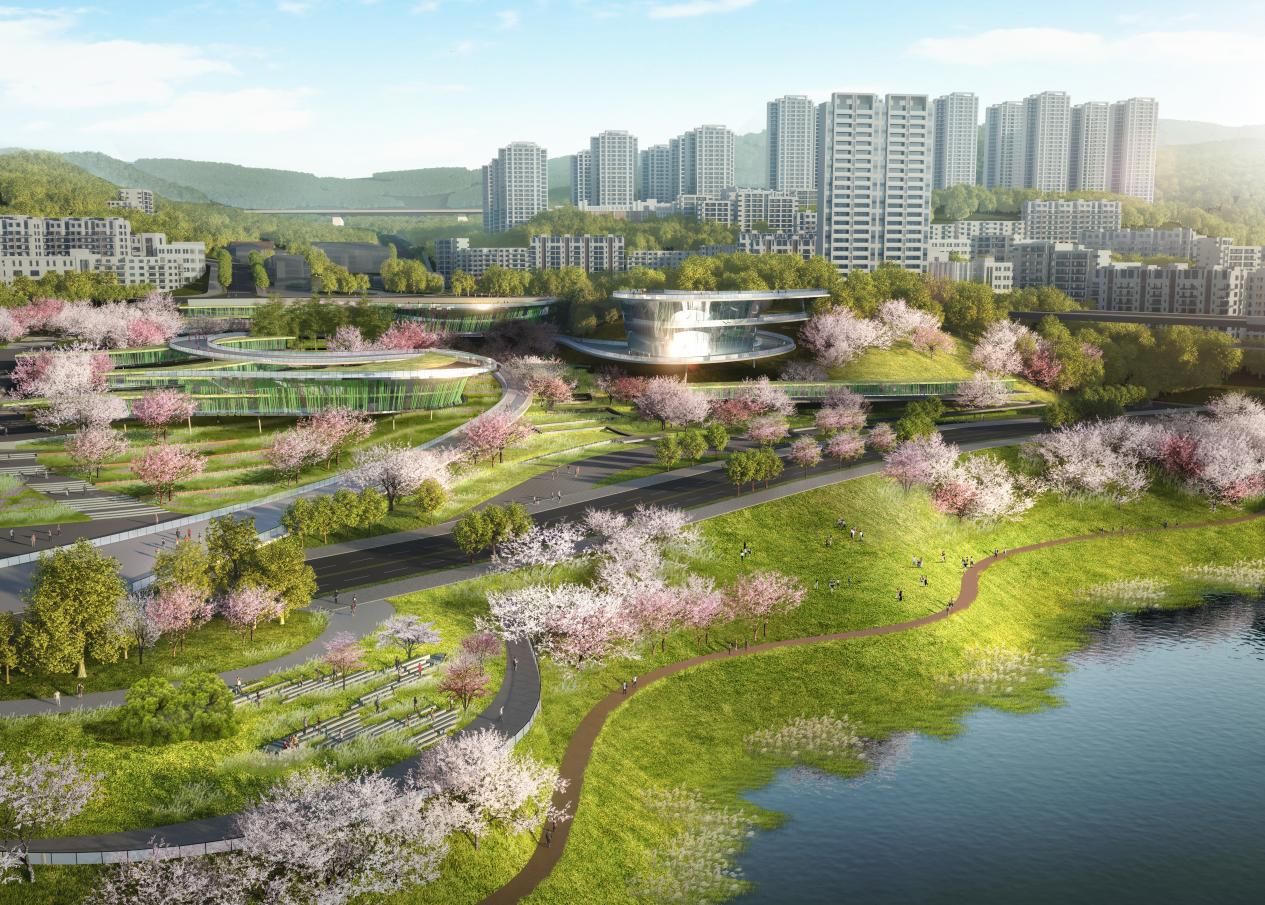 重庆市丰都县长江—龙河滨水空间城市设计