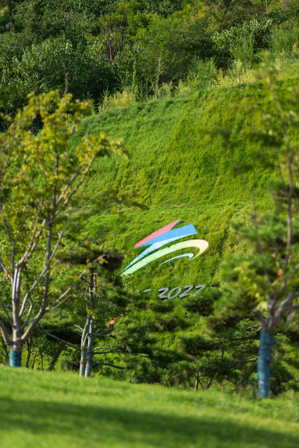 北京市石景山区石龙匝道景观提升工程