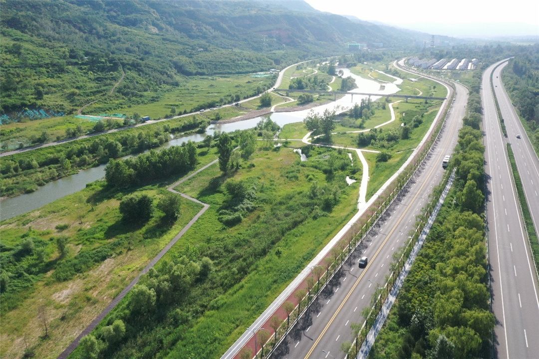 蓝田县“三河一山”绿道工程（灞河下游段）生态景观规划设计