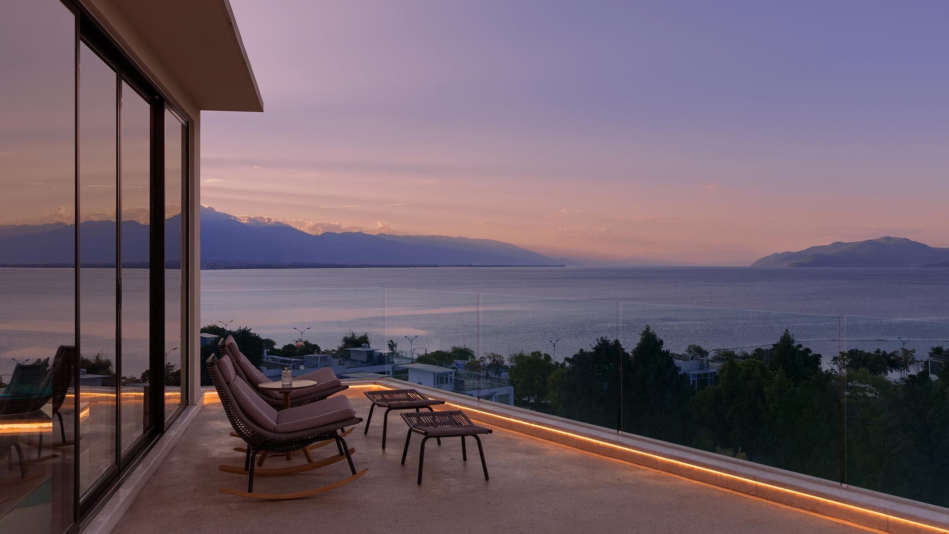 《流水望月》大理青绿海景度假酒店设计Full Moon – Dali Qinglv-Fuyun House Design
