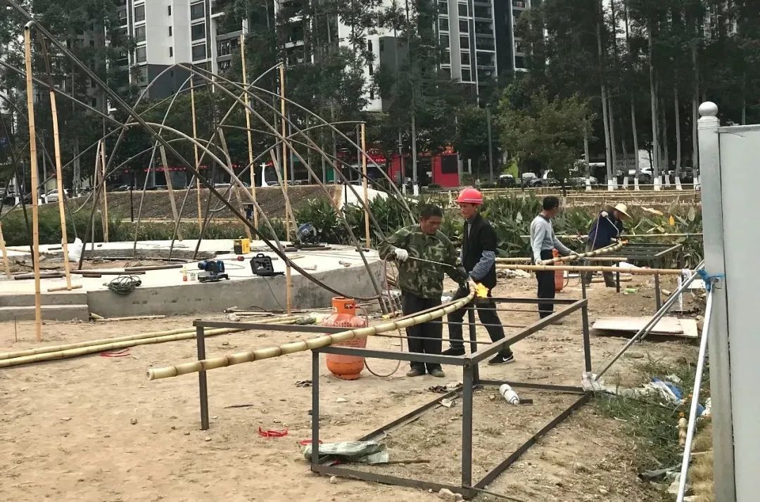 花海竹亭，顺德北滘