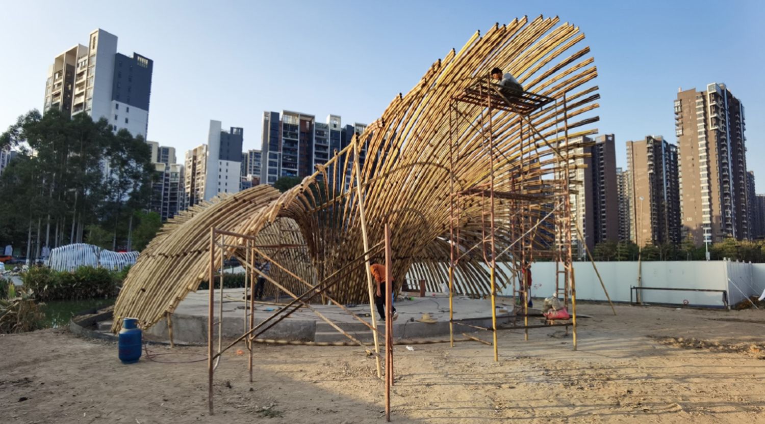 花海竹亭，顺德北滘