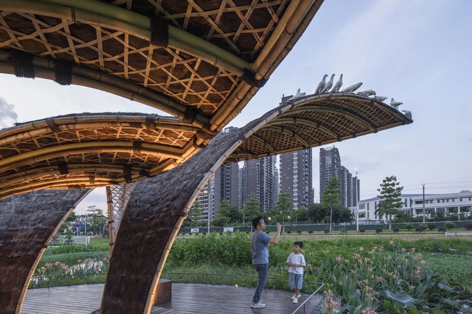 花海竹亭，顺德北滘
