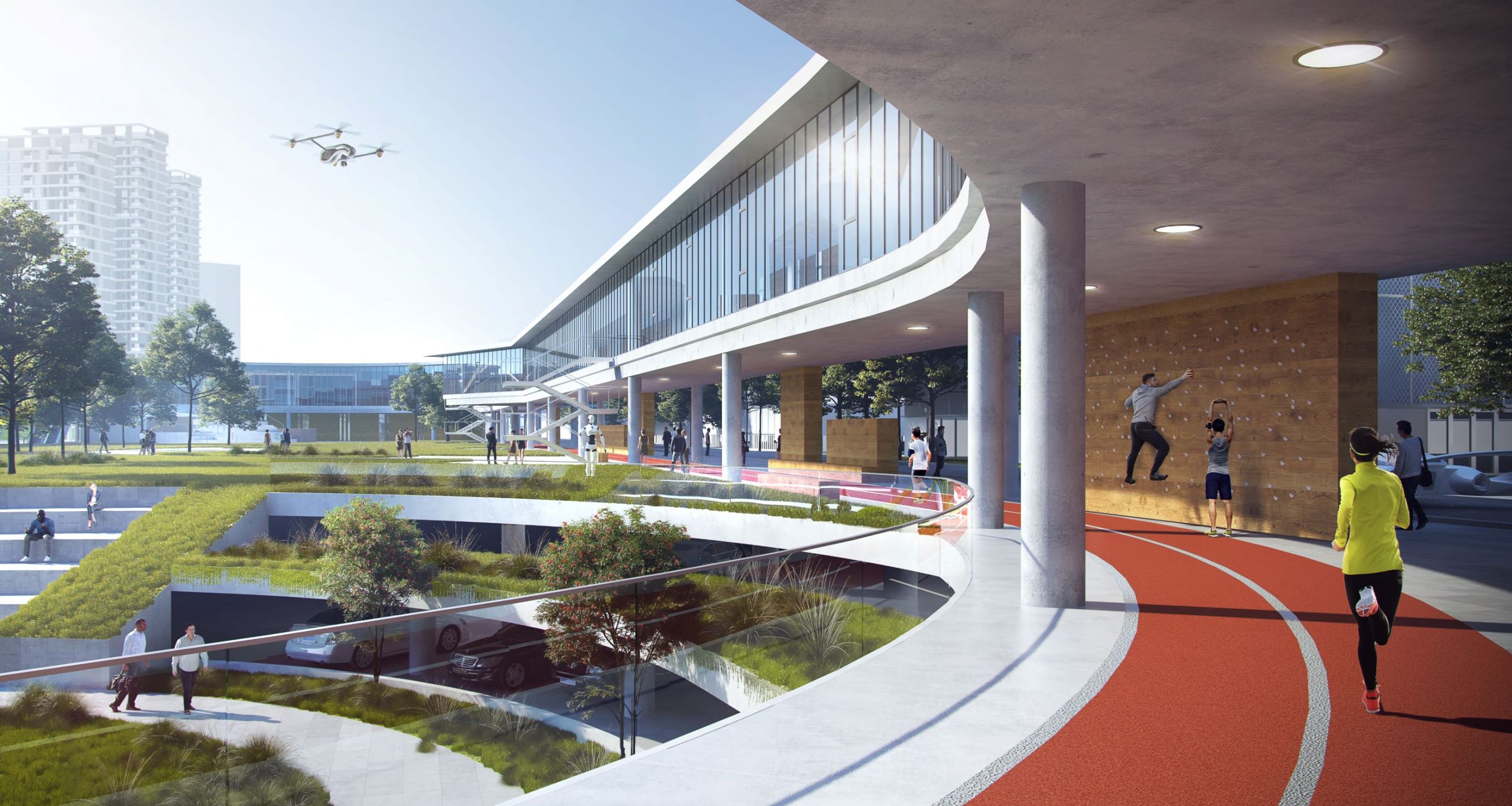 人福药辅迁扩建项目规划及概念建筑设计Overall Planning and Conceptual Architectural Design of Extension Project of Humanwell Factory Buildings