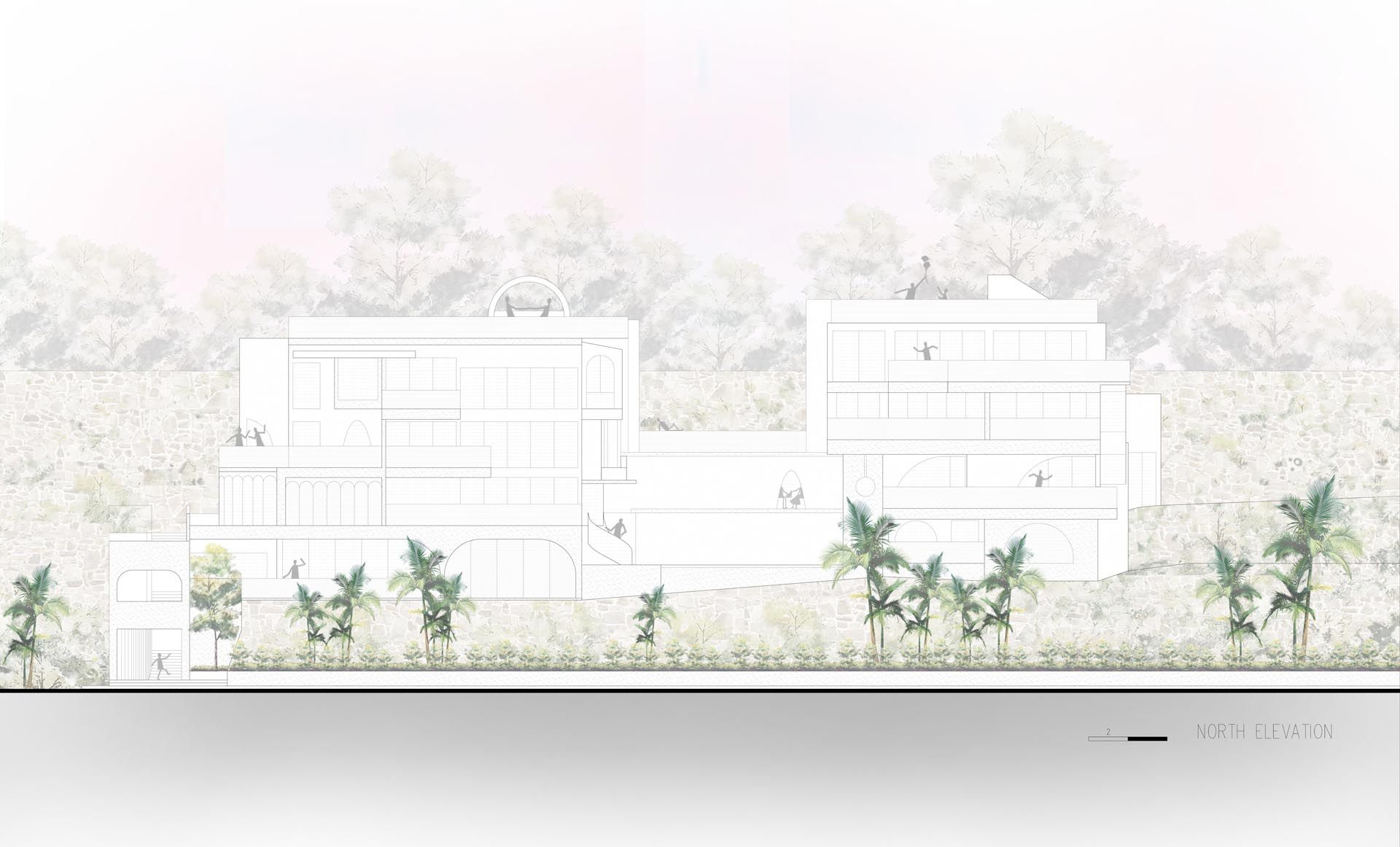 《流水望月》大理青绿海景度假酒店设计Full Moon – Dali Qinglv-Fuyun House Design