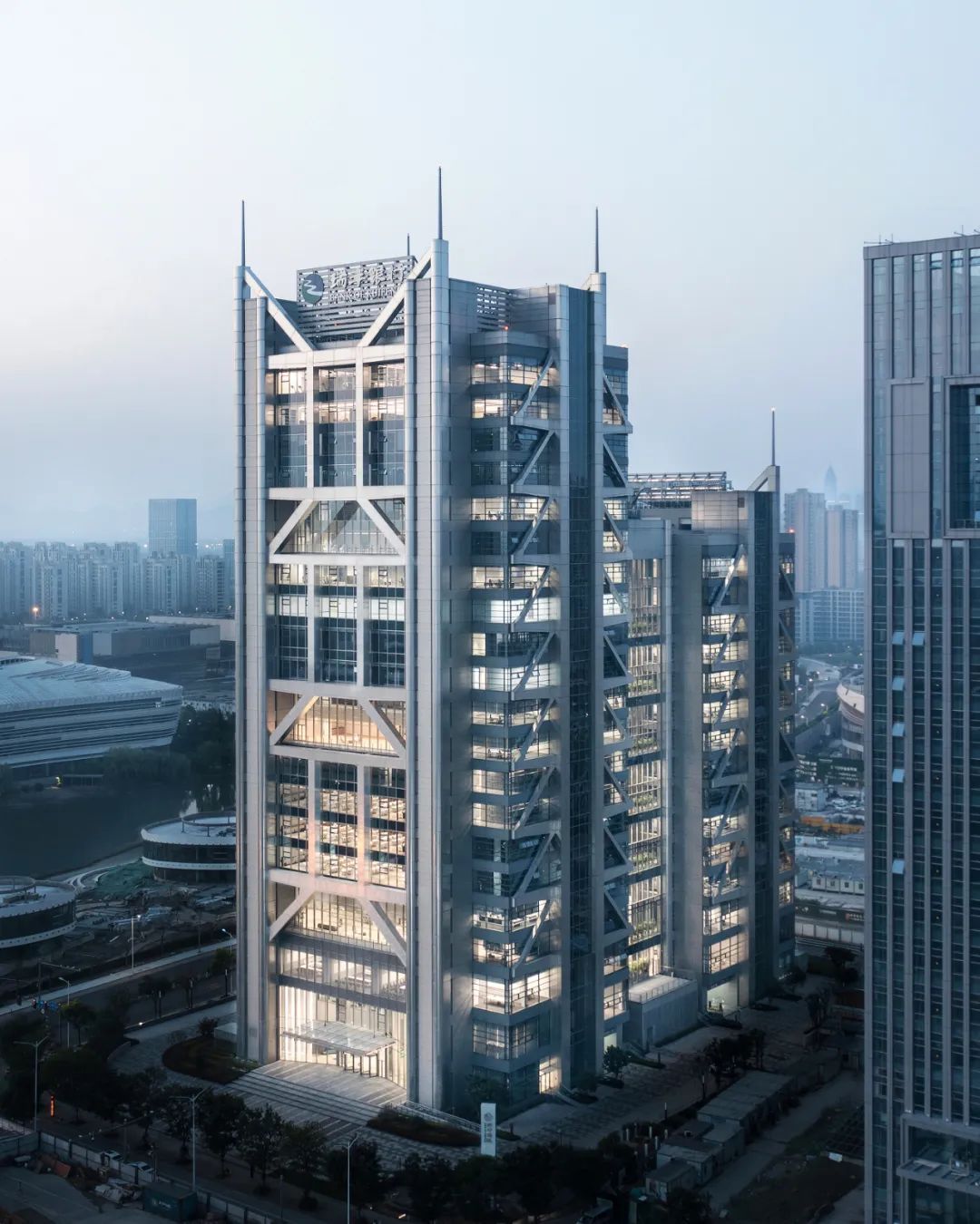 瑞丰数字金融中心The Exo Towers: Ruifeng Digital Finance Center