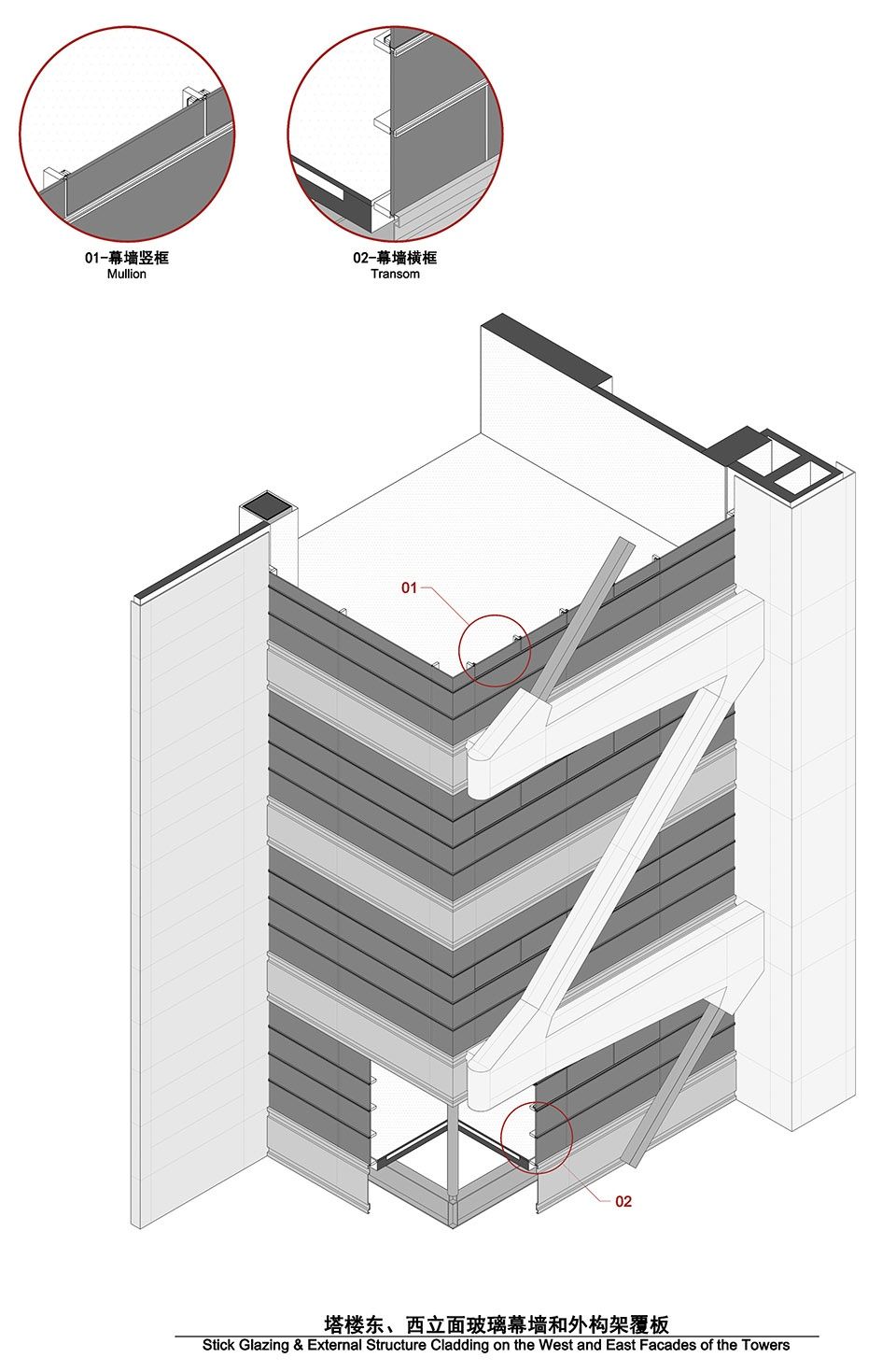 瑞丰数字金融中心The Exo Towers: Ruifeng Digital Finance Center