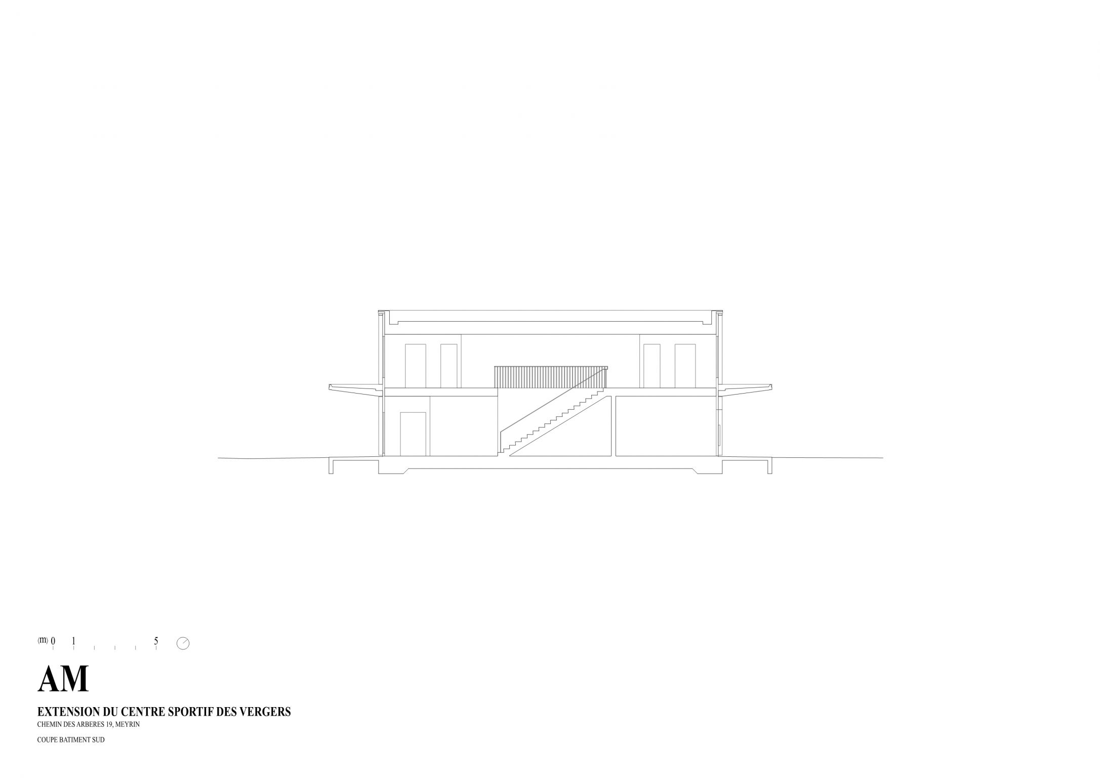 AM Architectes  |  Centre Sportif des Vergers