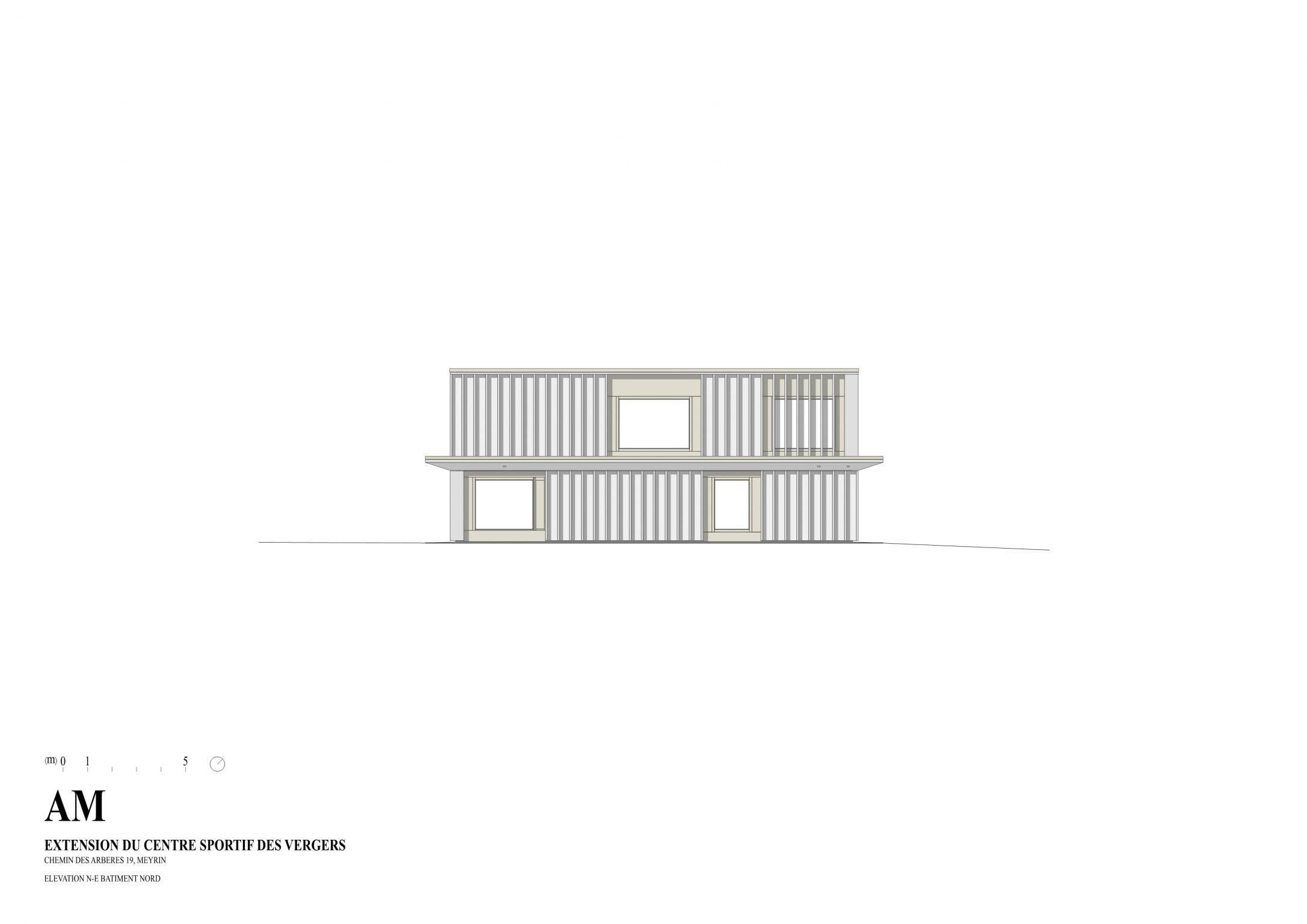 AM Architectes  |  Centre Sportif des Vergers