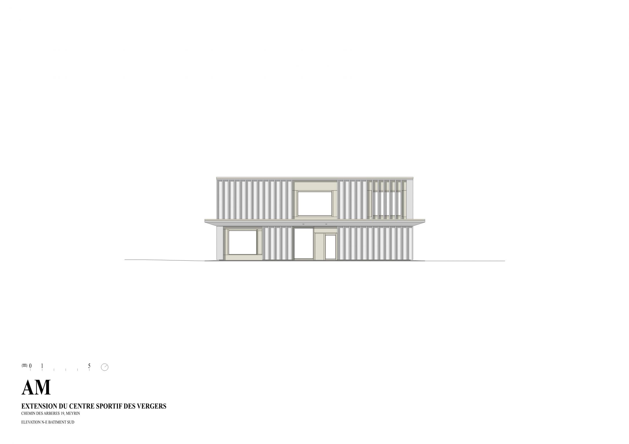 AM Architectes  |  Centre Sportif des Vergers
