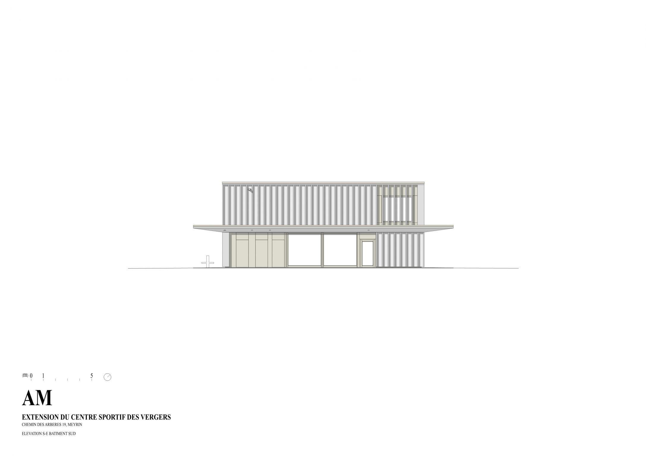 AM Architectes  |  Centre Sportif des Vergers