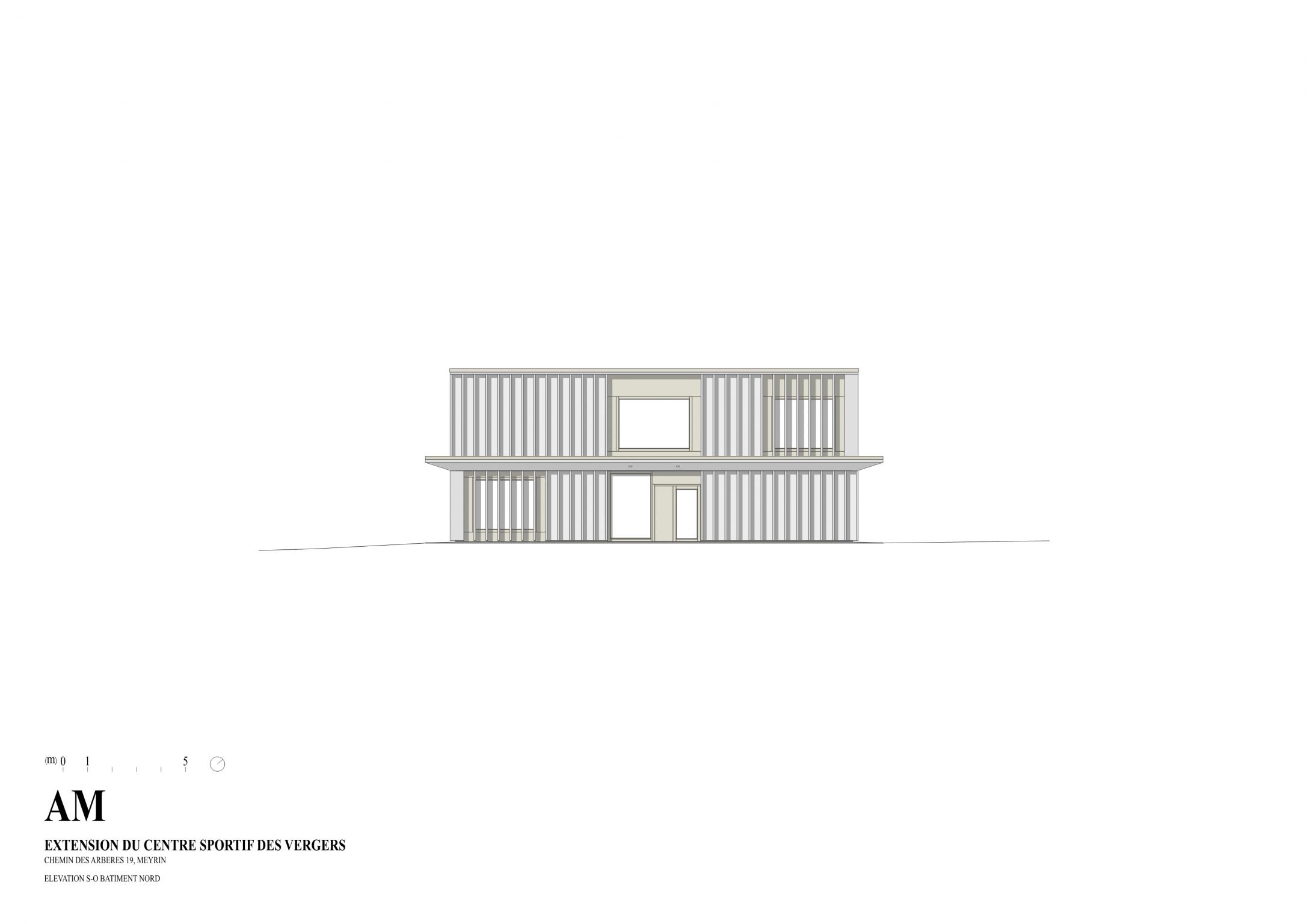 AM Architectes  |  Centre Sportif des Vergers