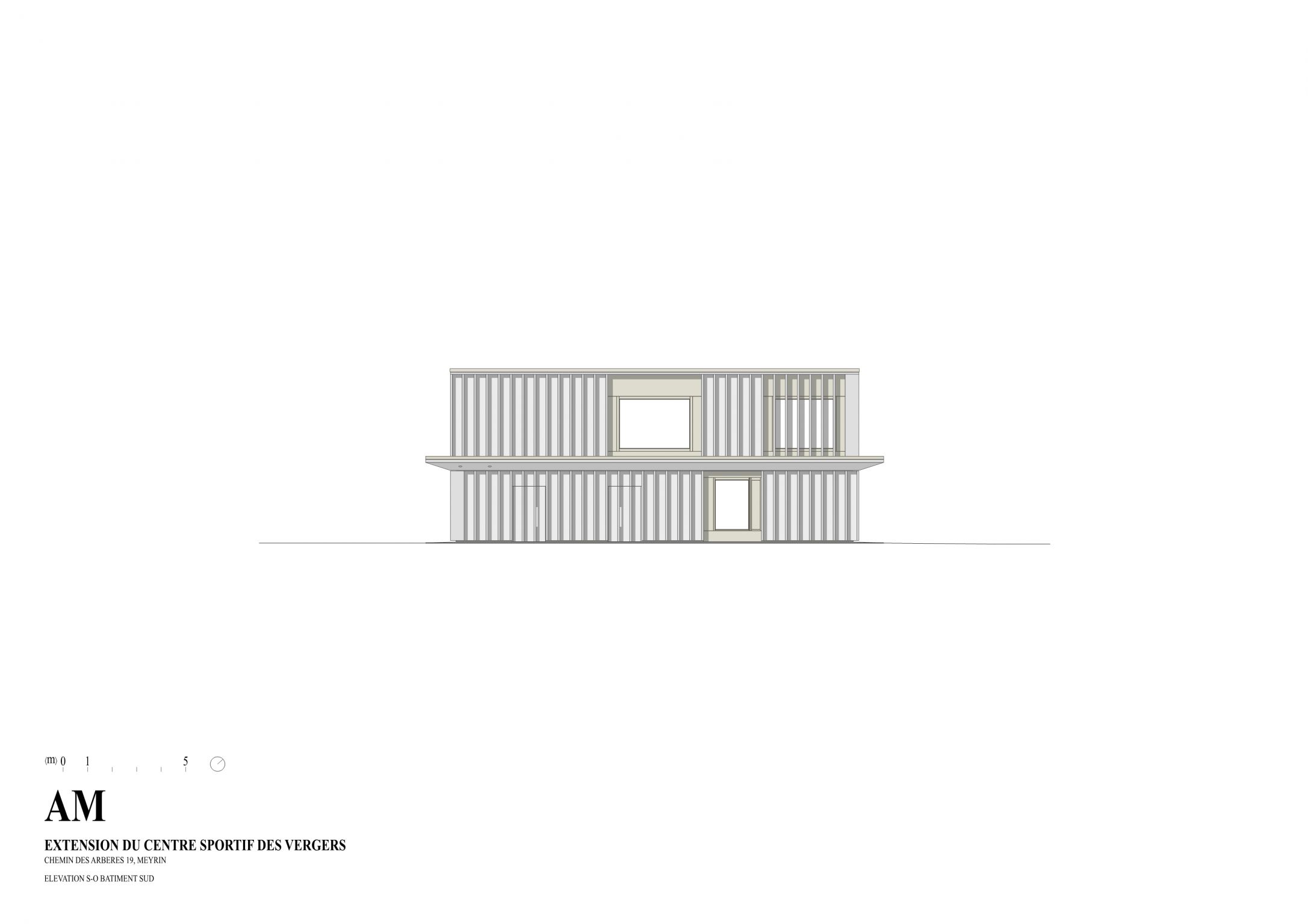 AM Architectes  |  Centre Sportif des Vergers