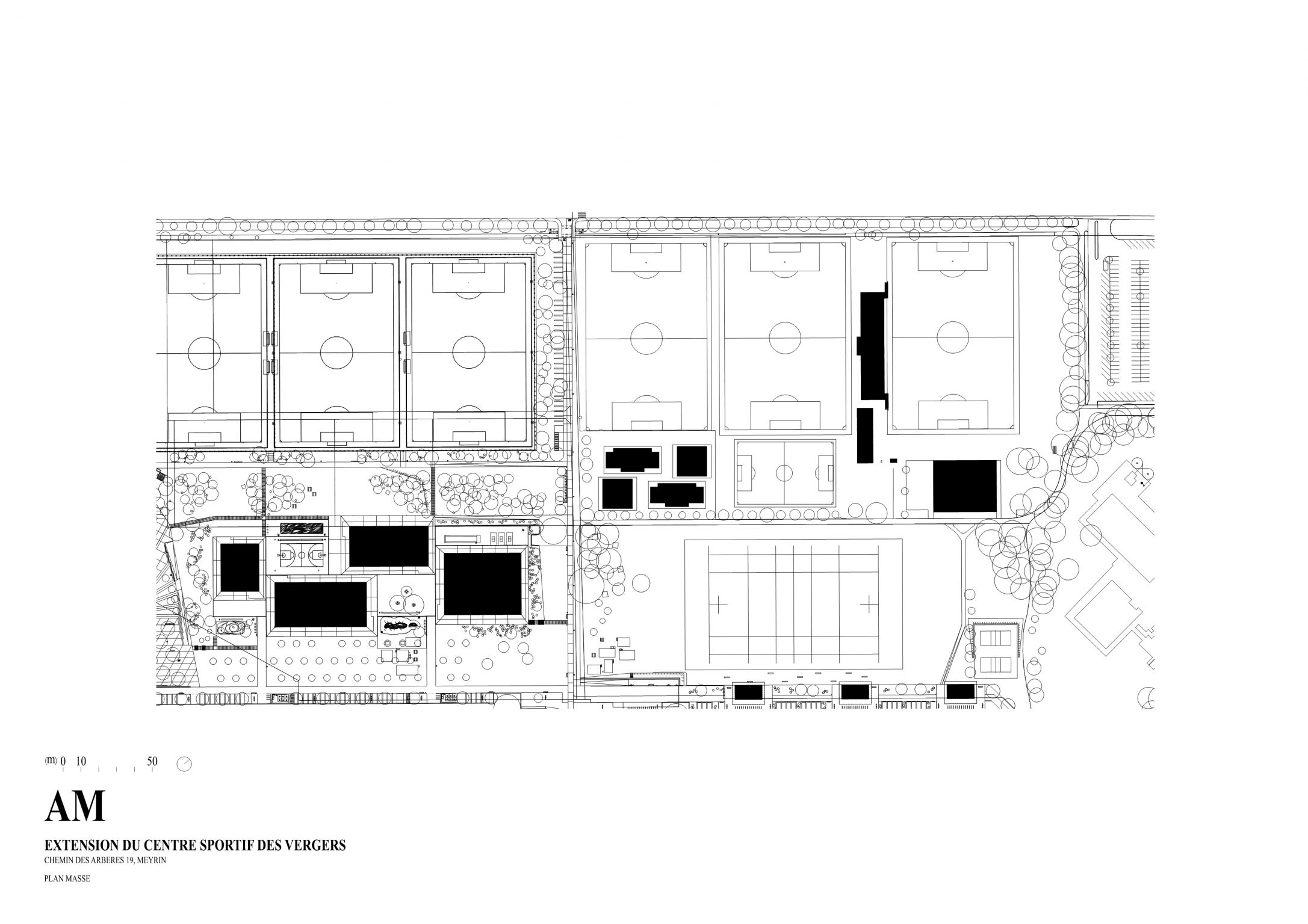 AM Architectes  |  Centre Sportif des Vergers