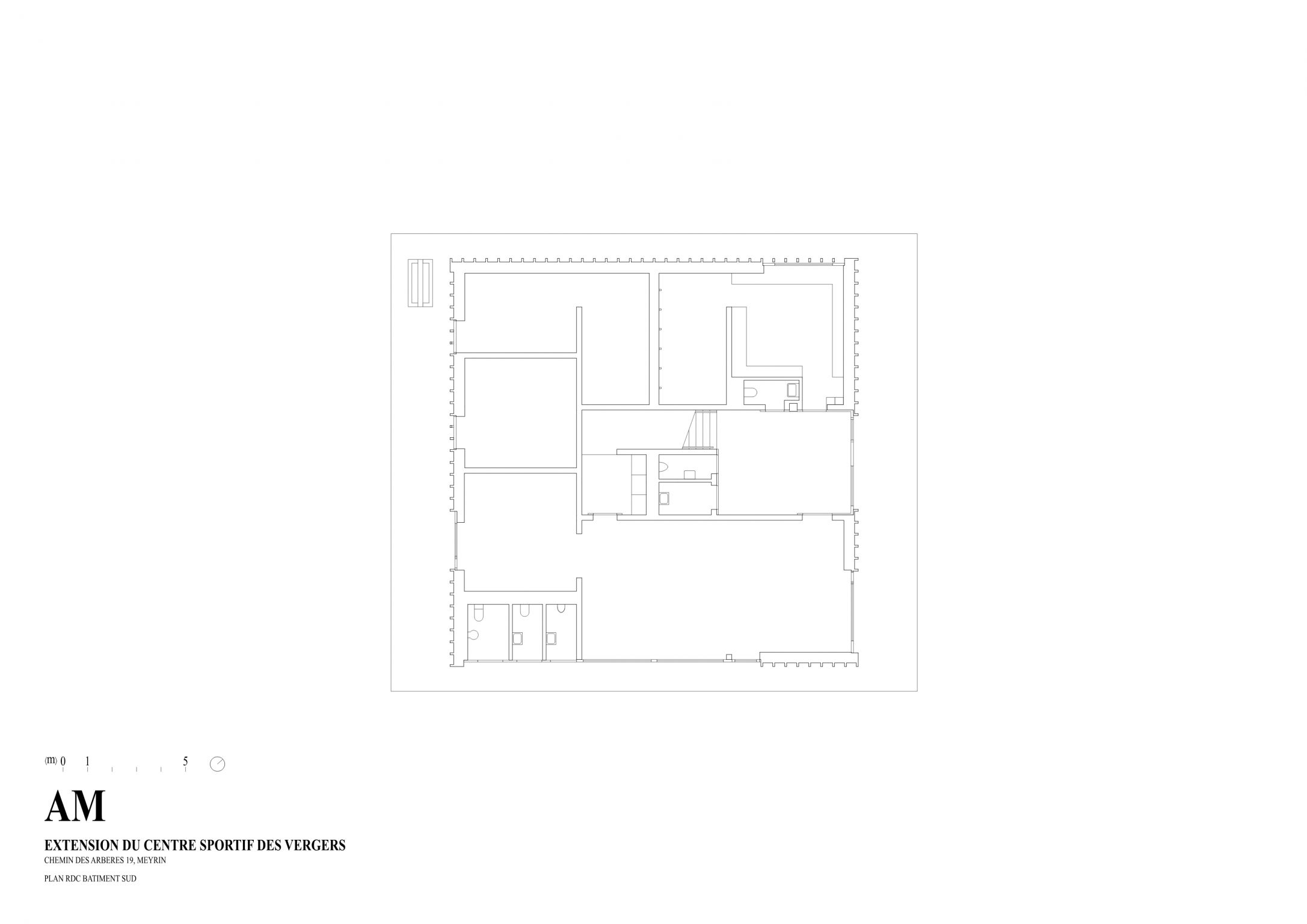 AM Architectes  |  Centre Sportif des Vergers