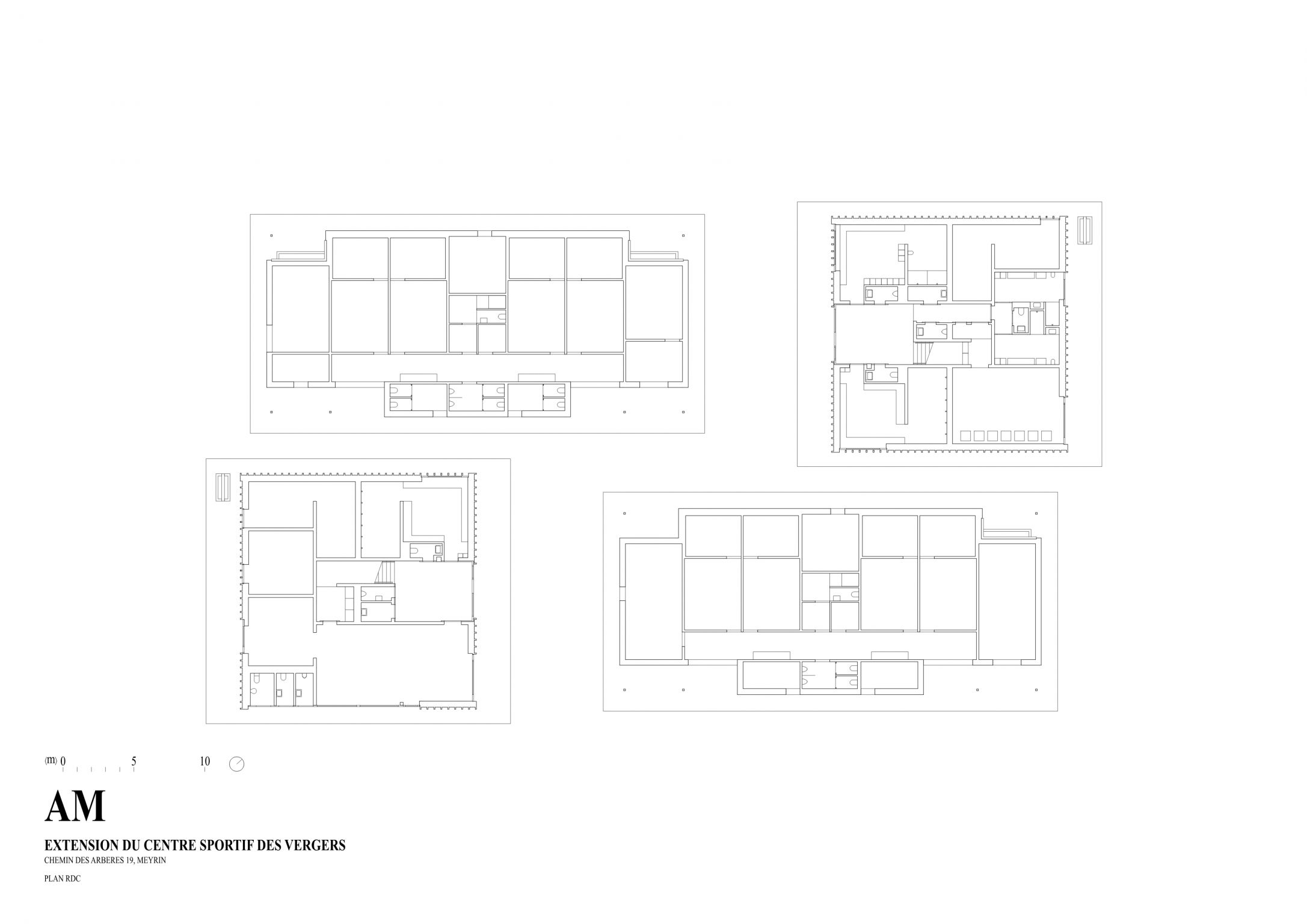 AM Architectes  |  Centre Sportif des Vergers