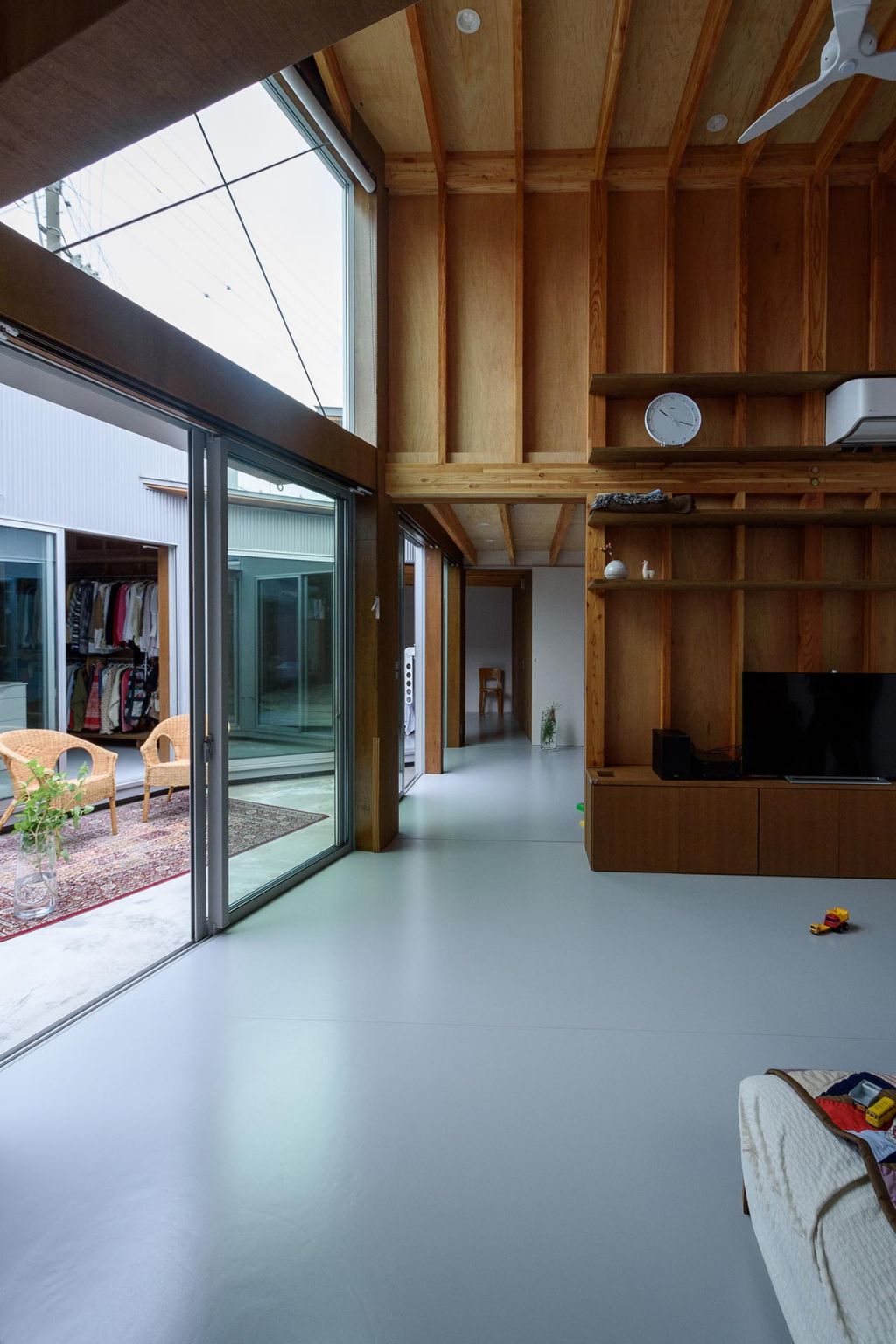 Takayuki Kuzushima and Associates——Courtyard House with Seven Rooms