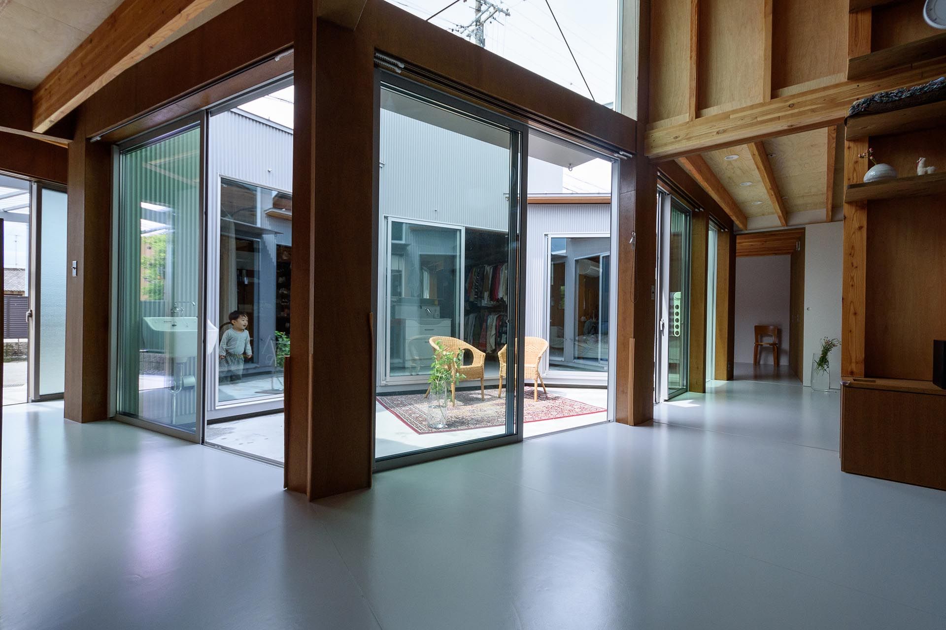 Takayuki Kuzushima and Associates——Courtyard House with Seven Rooms