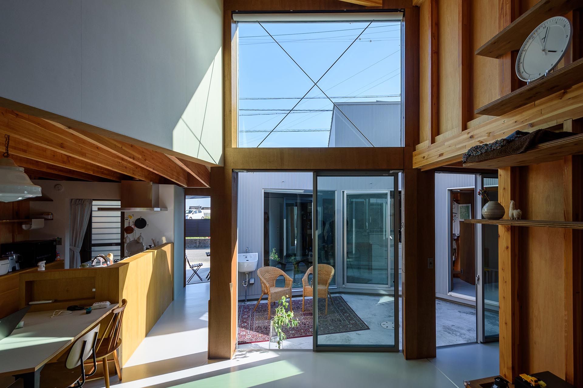 Takayuki Kuzushima and Associates——Courtyard House with Seven Rooms