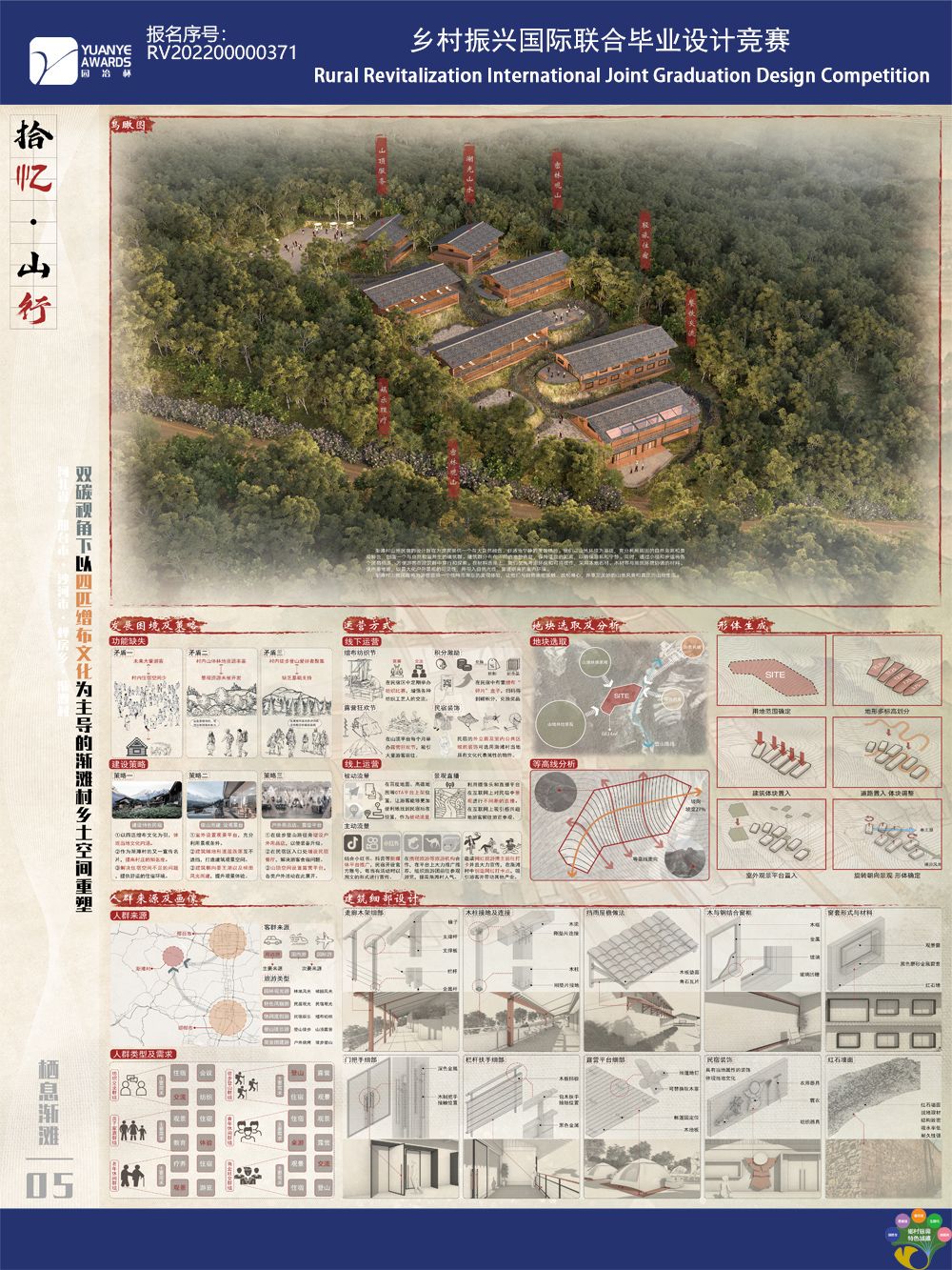 四匹缯增，机杼声生——双碳视角下以四匹缯布文化为主导的渐滩村乡土空间重塑
