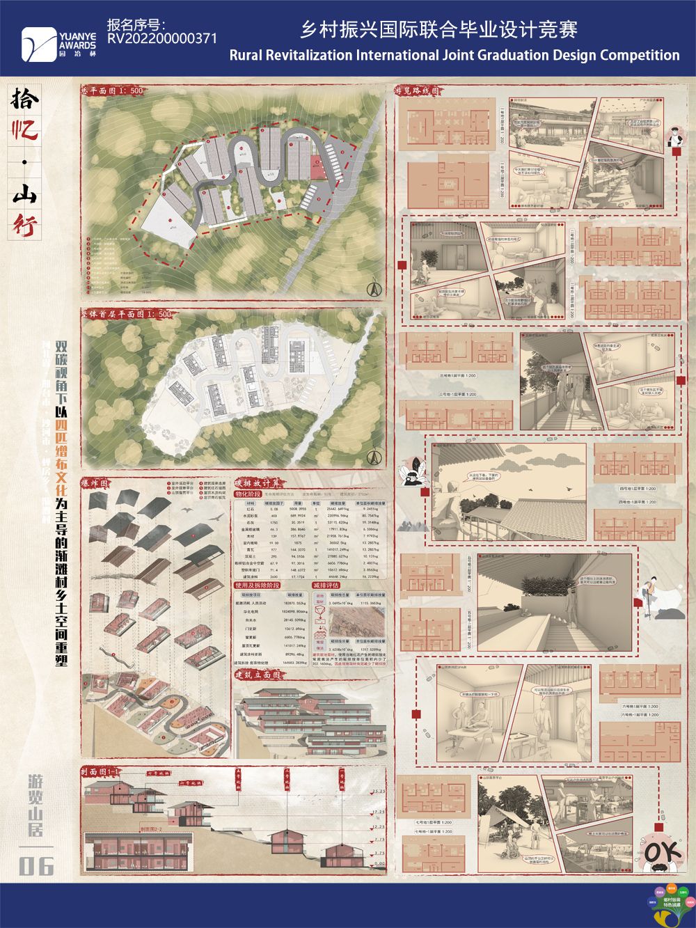 四匹缯增，机杼声生——双碳视角下以四匹缯布文化为主导的渐滩村乡土空间重塑