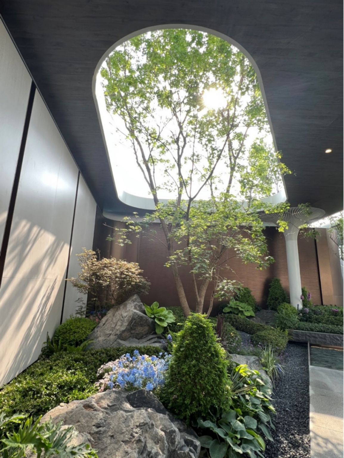 北京市通州区梨园镇东小马示范区园林景观工程