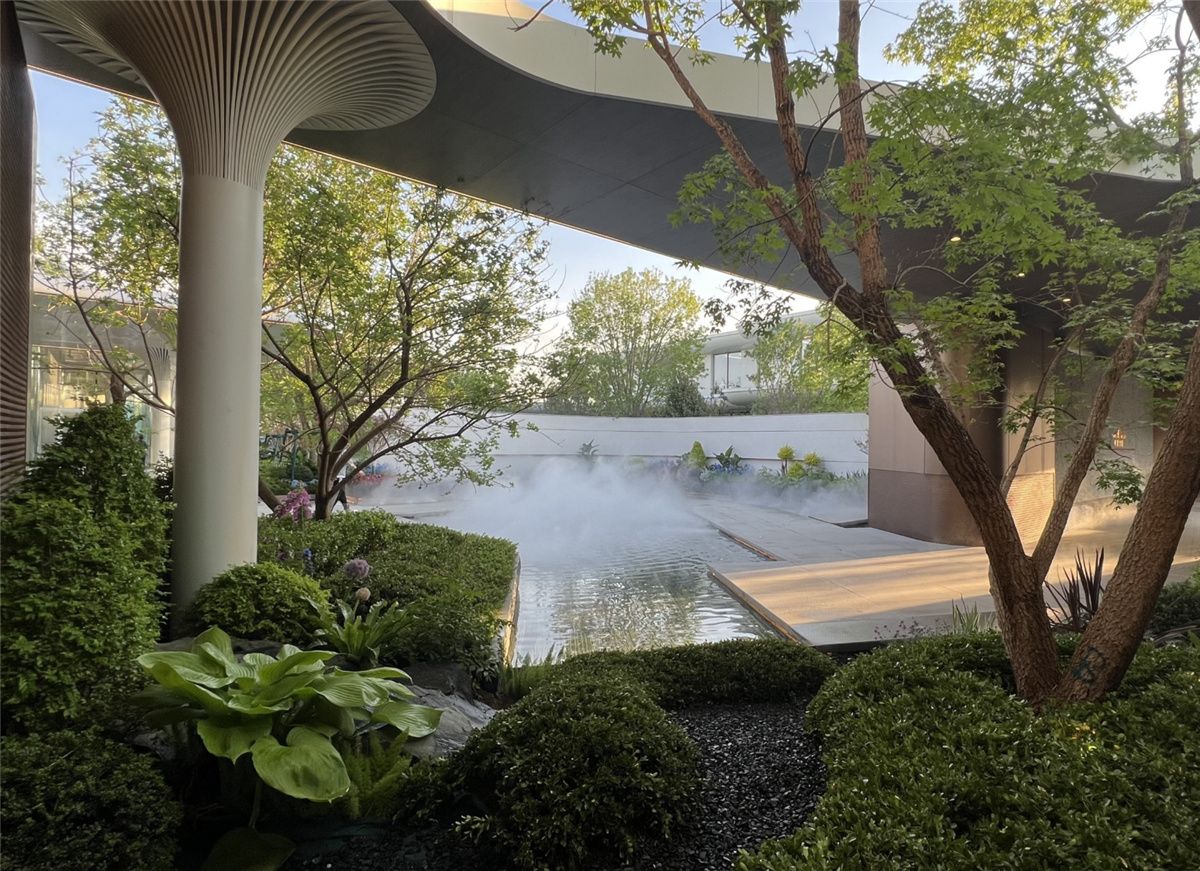 北京市通州区梨园镇东小马示范区园林景观工程